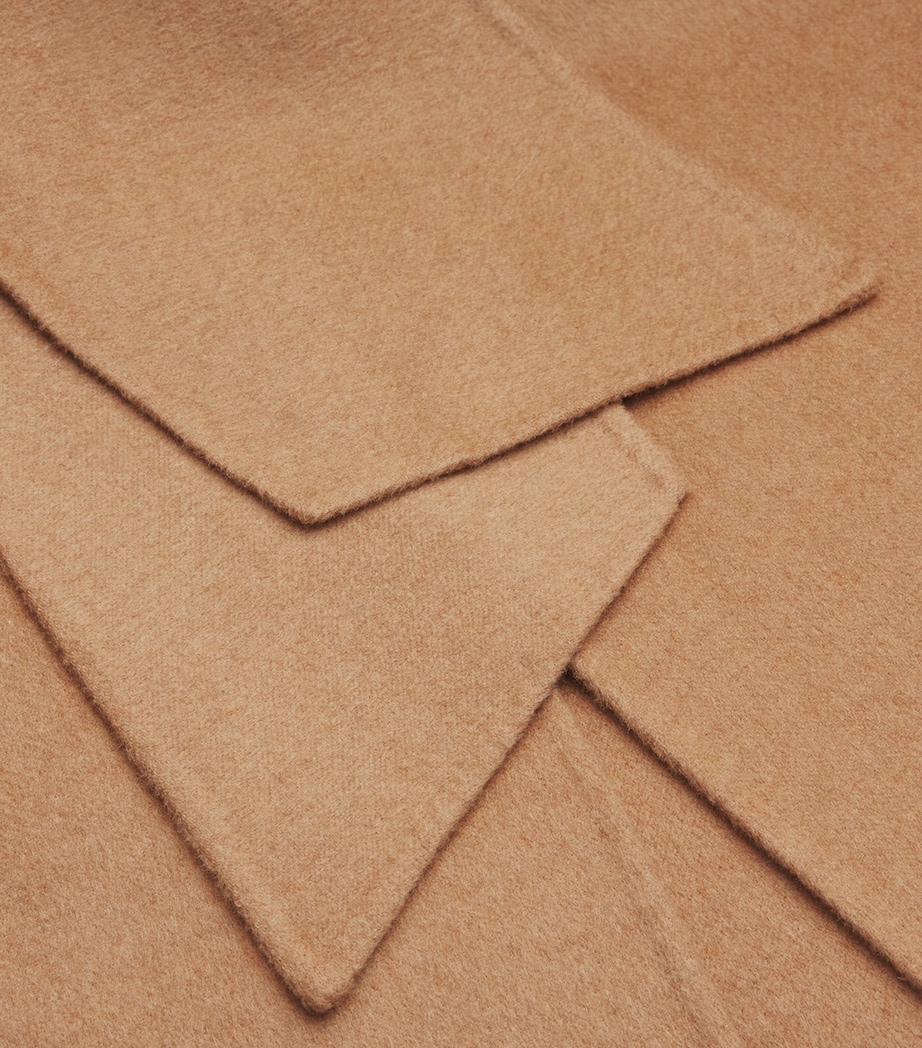 Camel Wool Midi Skirt CAMEL Image 5