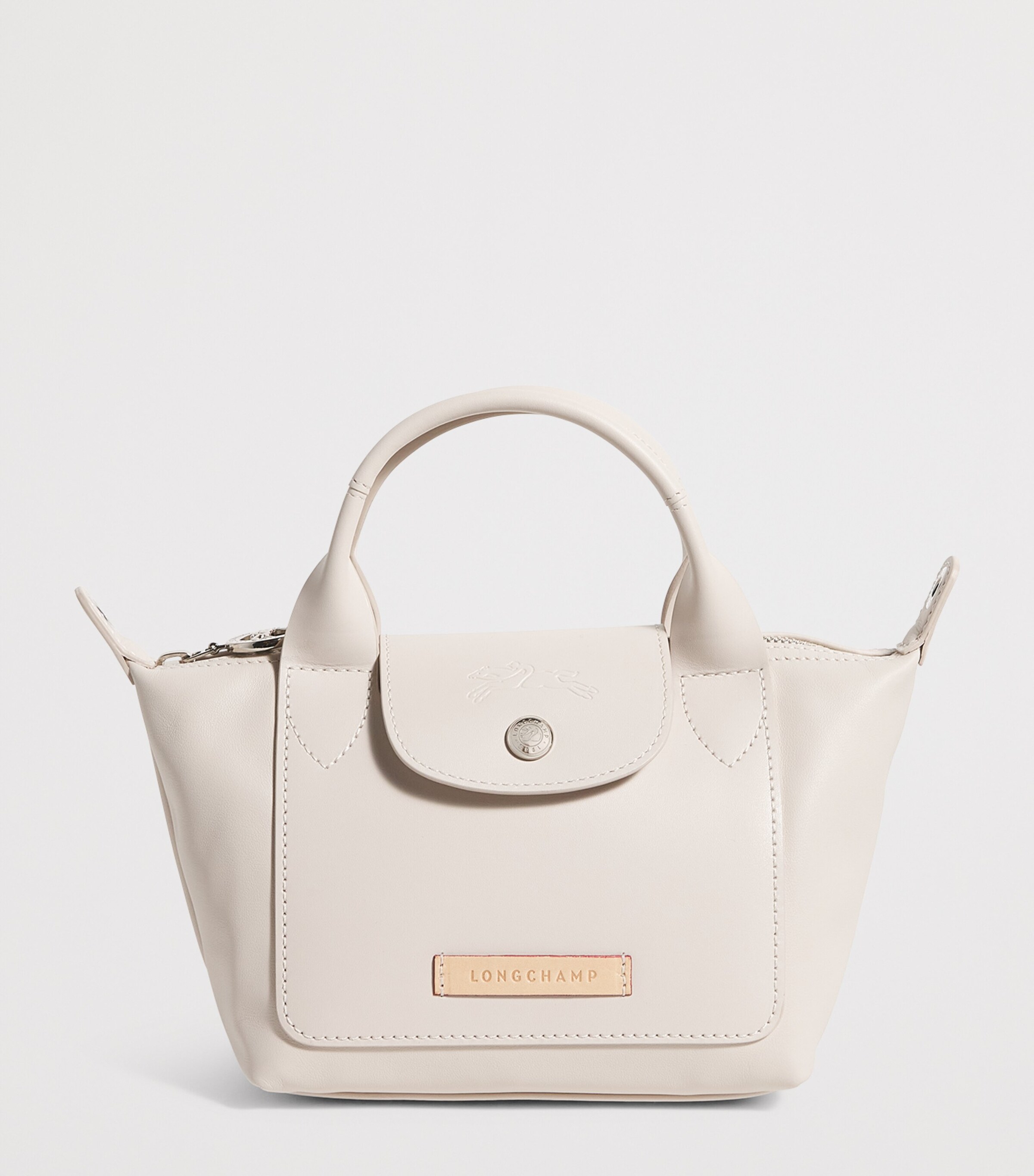 トートバッグ Longchamp Le Pliage Du Jardinier Extra Small Tote Bag Longchamp Extra-Small Leather Le Pliage Du Jardinier Top