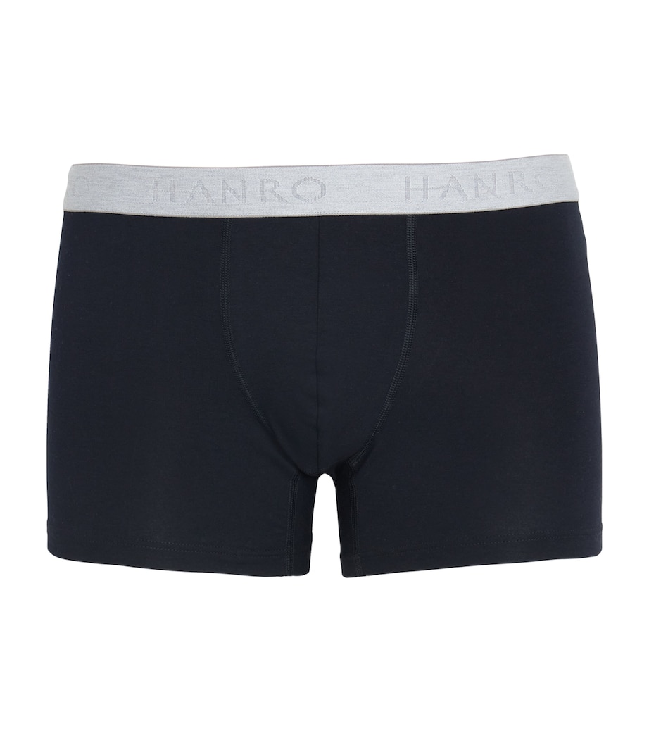 Cotton-Blend Essential Trunks (Pack of 2) 0019/BLACK Image 1