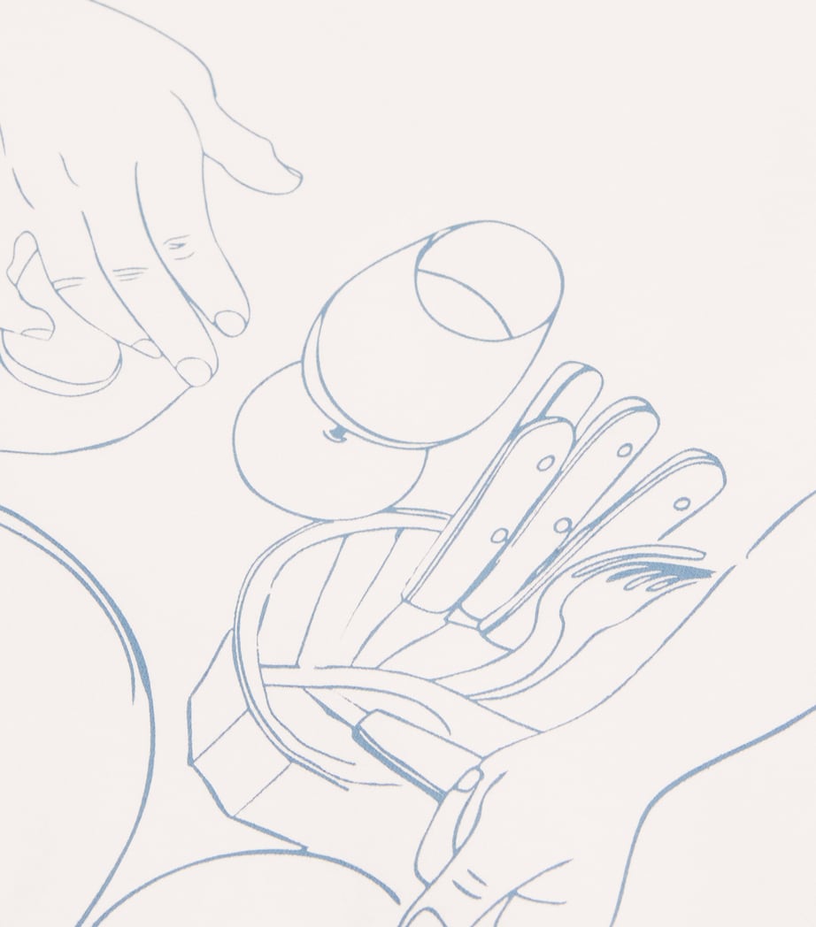 Cotton Dinner T-Shirt OATMEAL FEAST Image 5