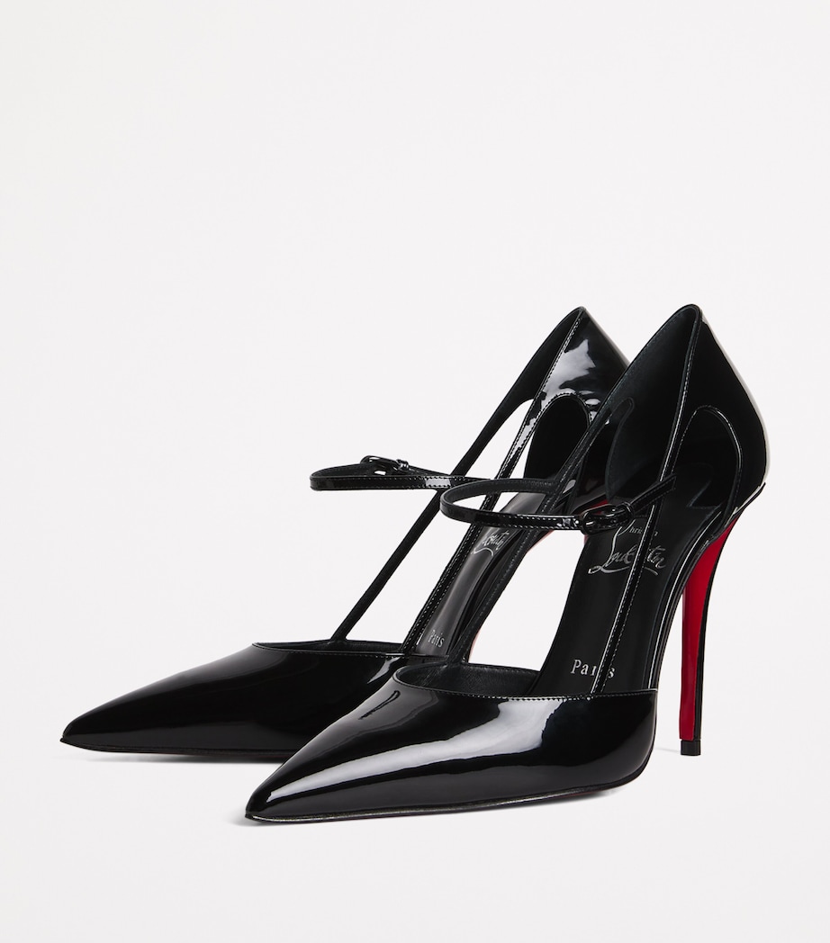 Miss Z Patent Leather Strap Pumps 100 B439 Image 3