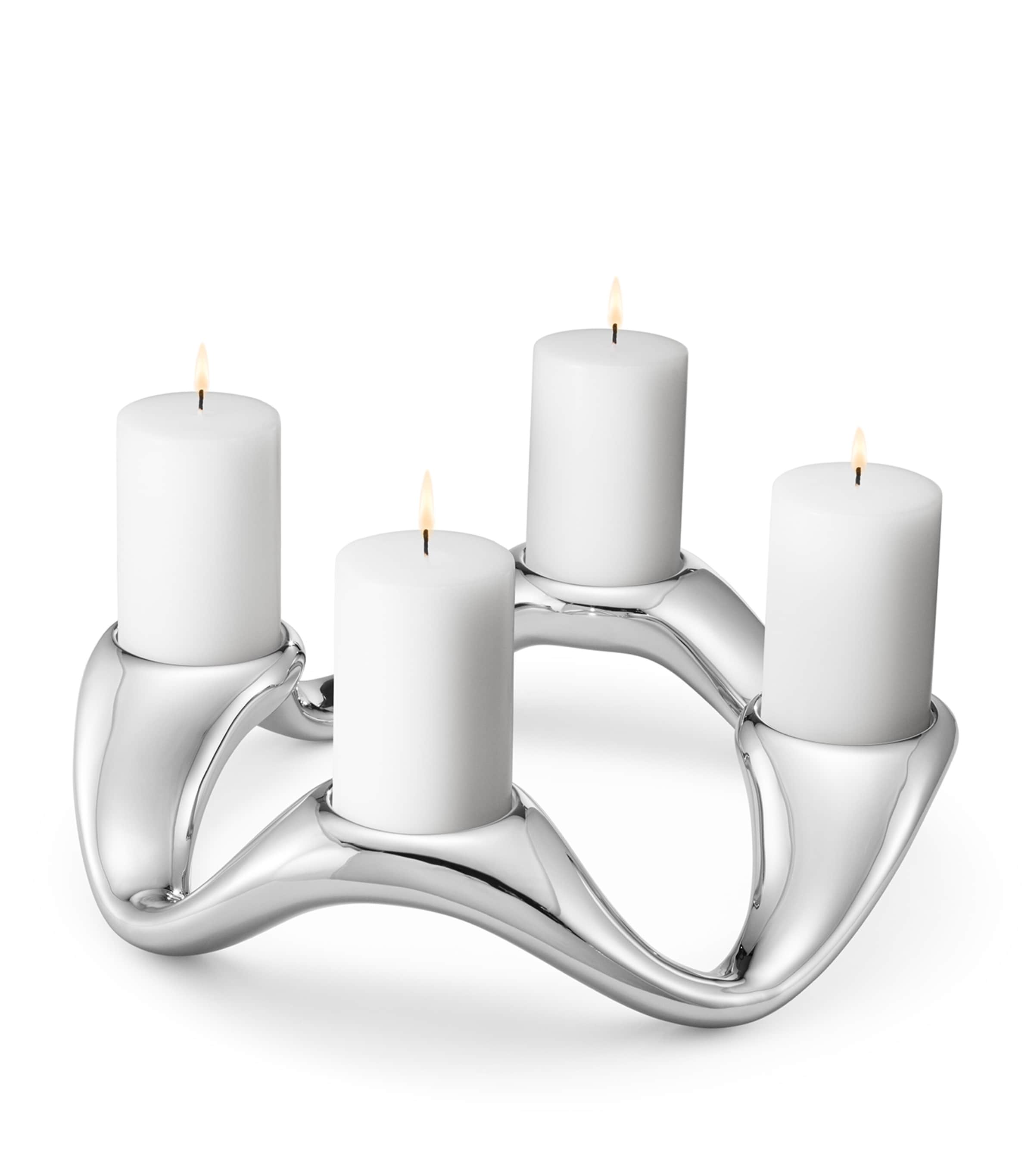Cobra Candle Holder SILVER Image 2