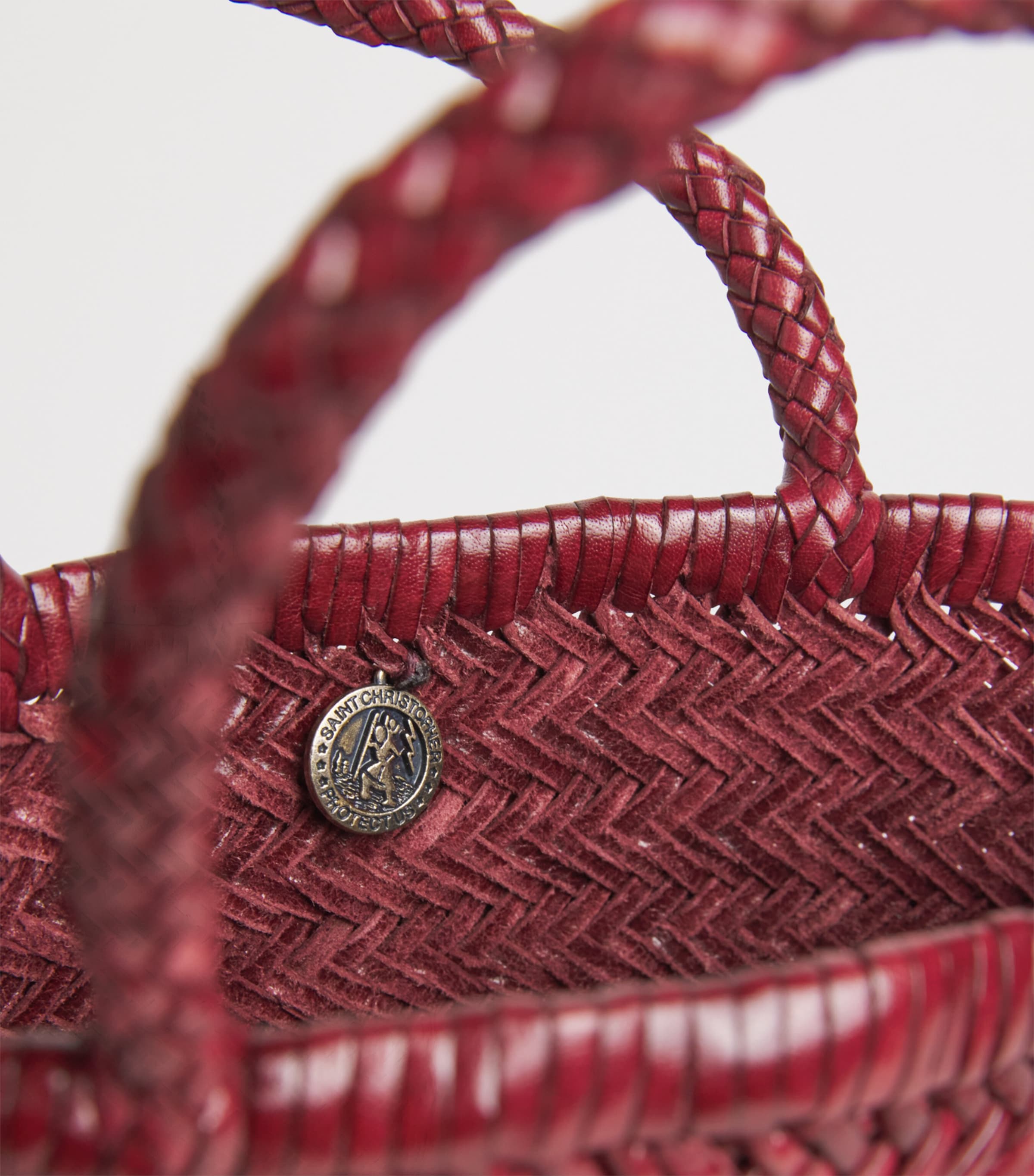 Rixo x Dragon Diffusion Lysia Tote Bag Bordeaux Image 5
