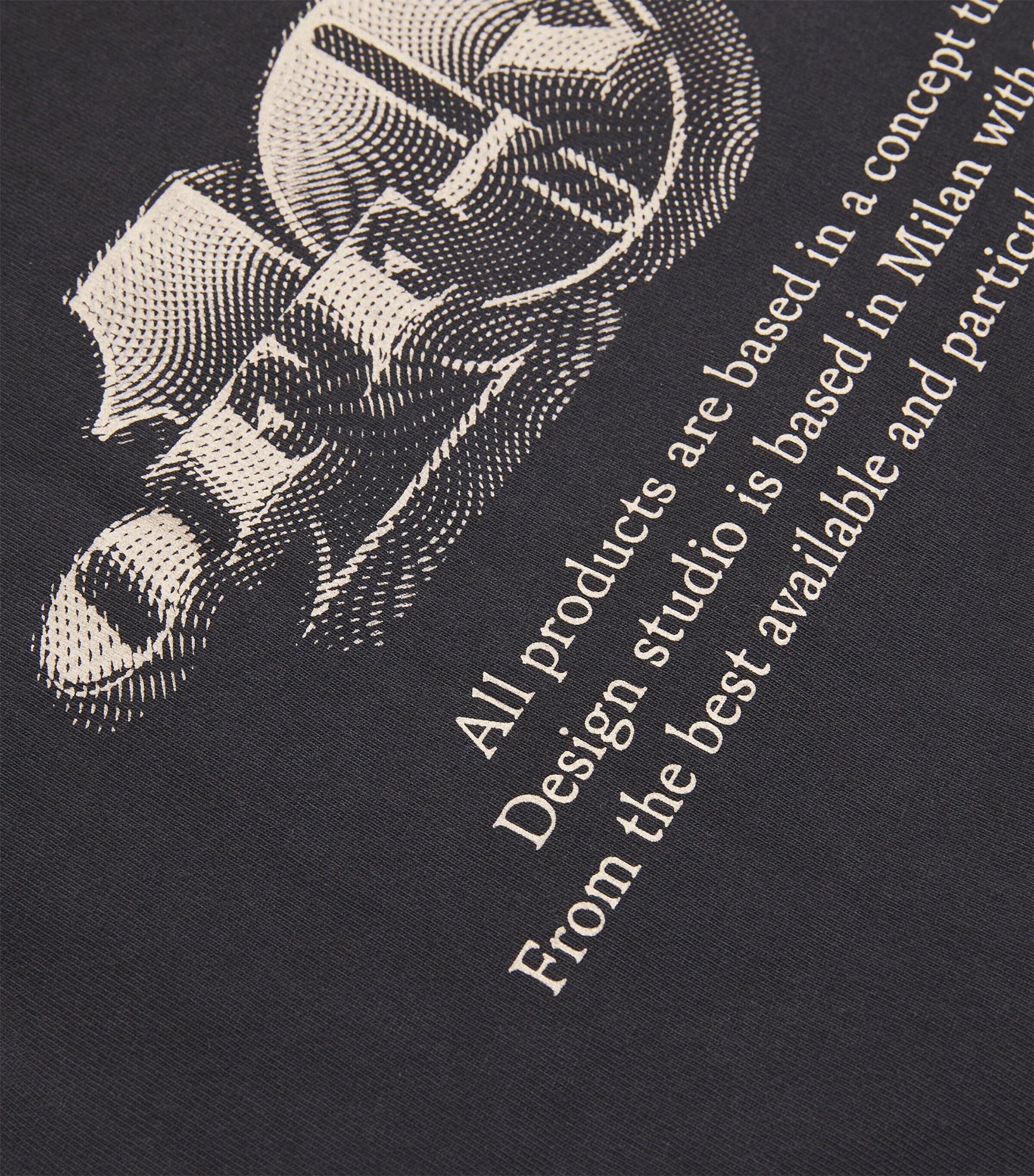 Off-White Mens Cotton Martyrdom T-Shirt Vintage Black Image 5