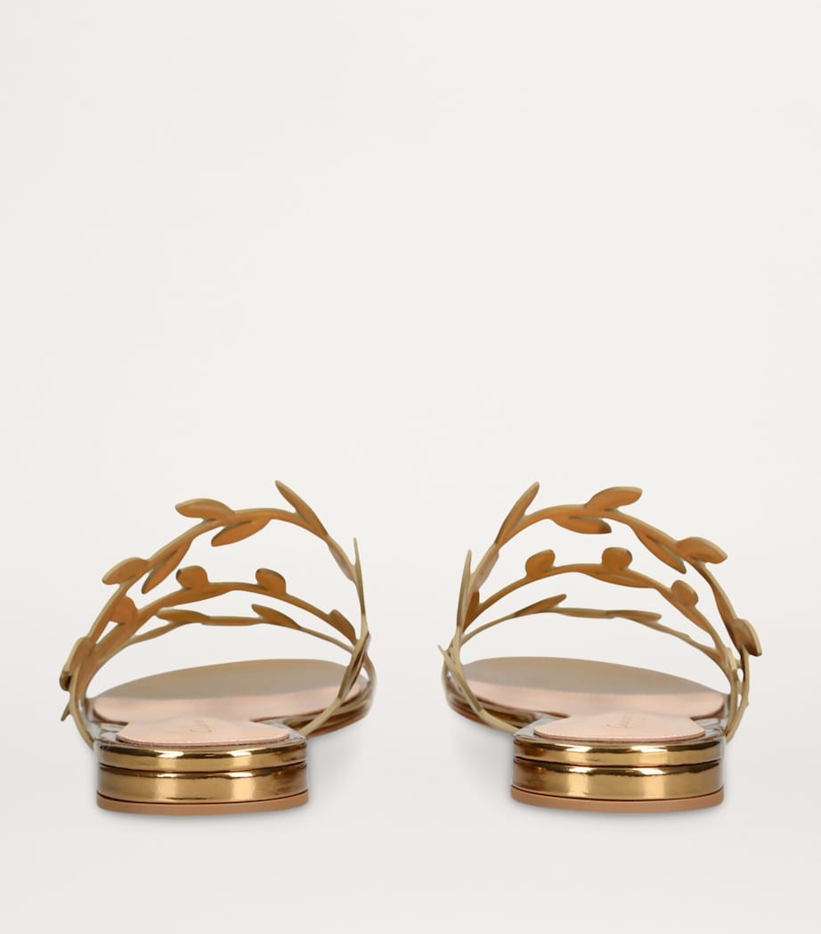 Laurel-Detail Flavia Sandals GOLD Image 3