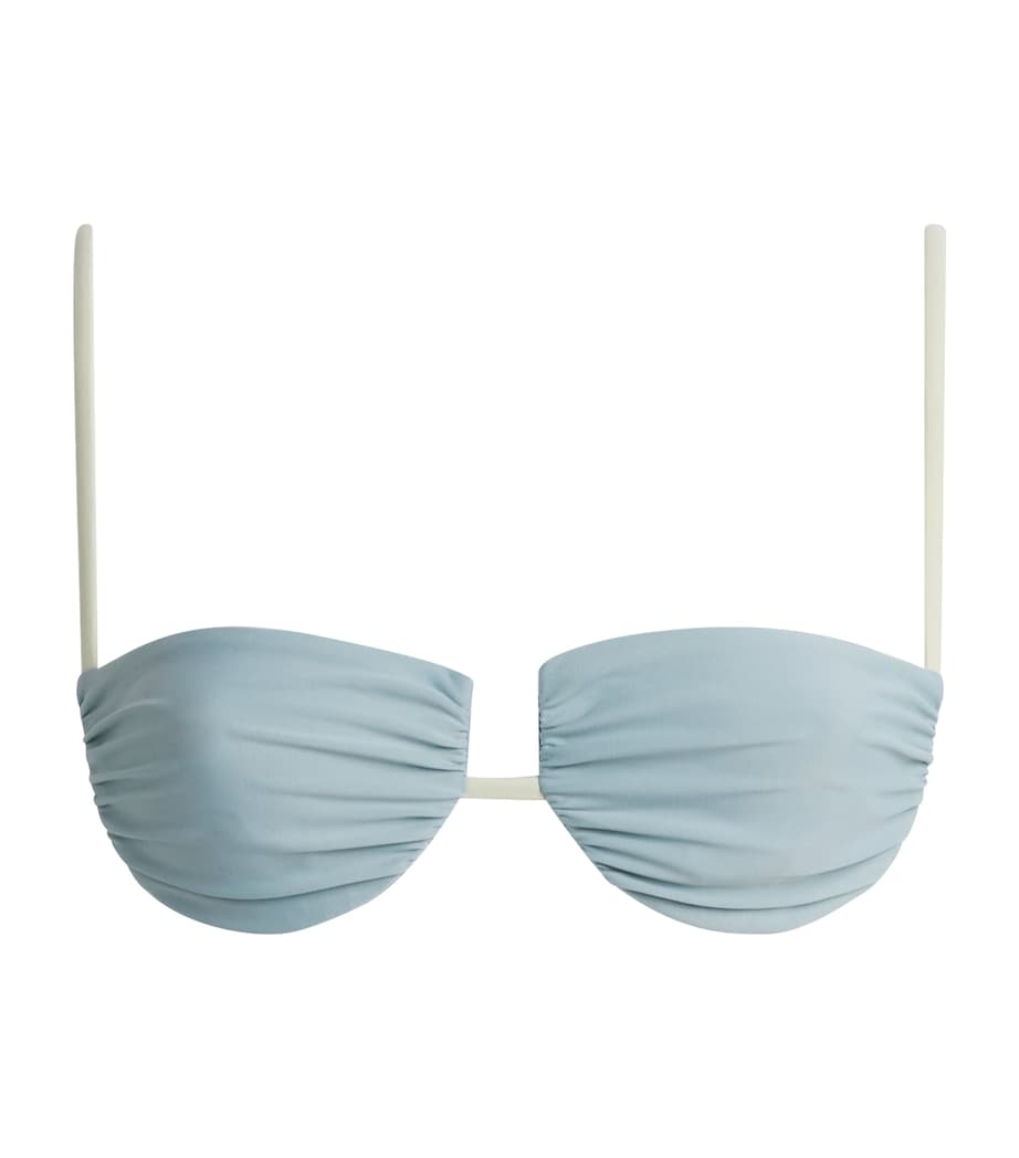 Cielo Bikini Top WASHED BLUE Image 1