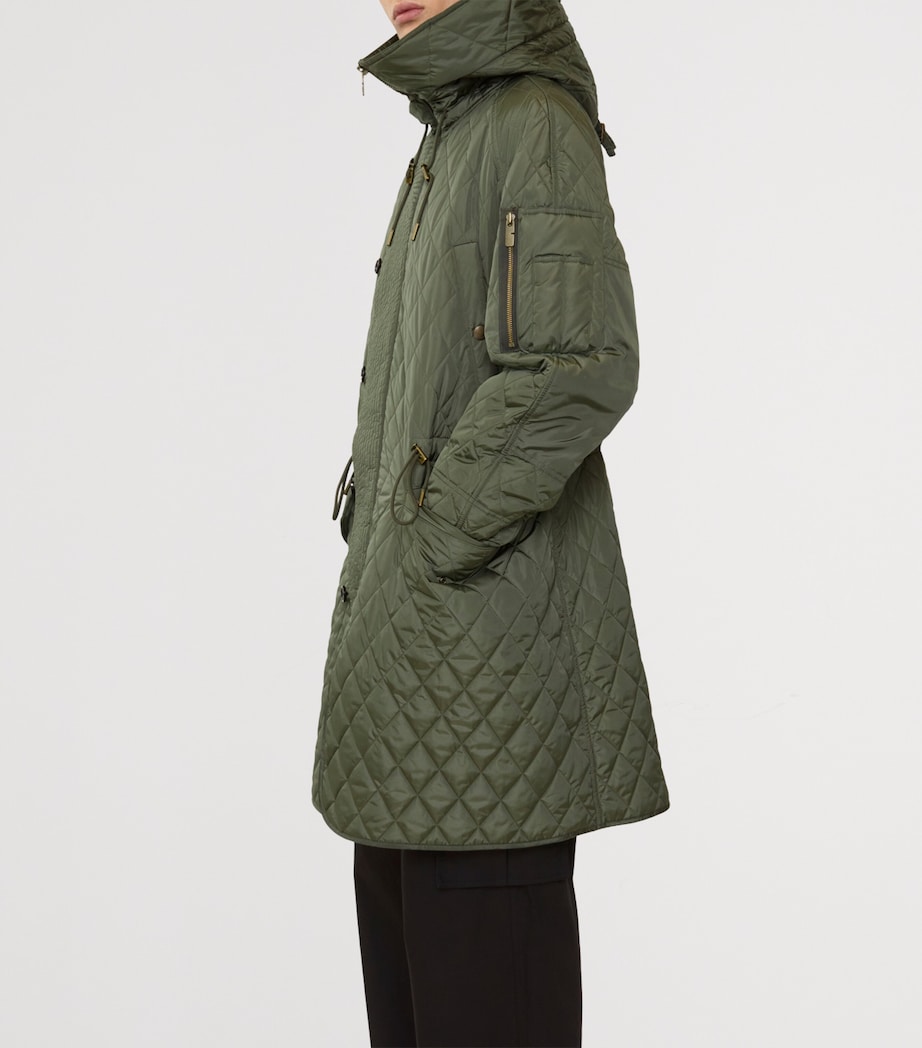 Reissued Quilted Parka KHAKI Image 4