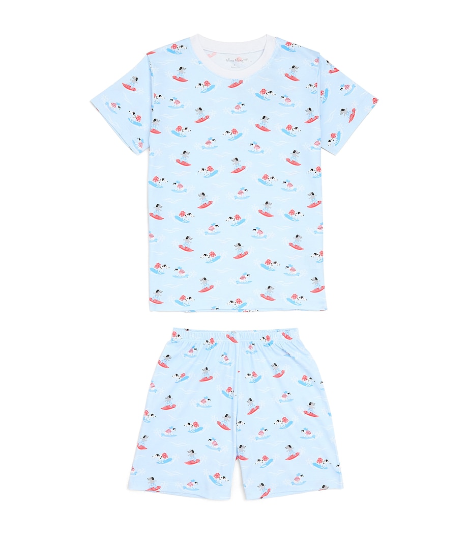 Kissy Kissy Pima Cotton Beach Pups Pyjama Top (2-6 Years) Beach Pups Image 1