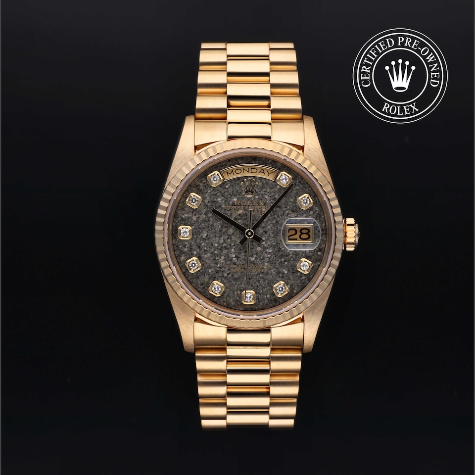 Rolex Certified Pre-Owned Oyster Perpetual Day-Date Black