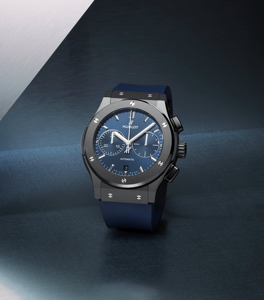 Ceramic Classic Fusion Chronograph Watch 45mm BLACK Image 3