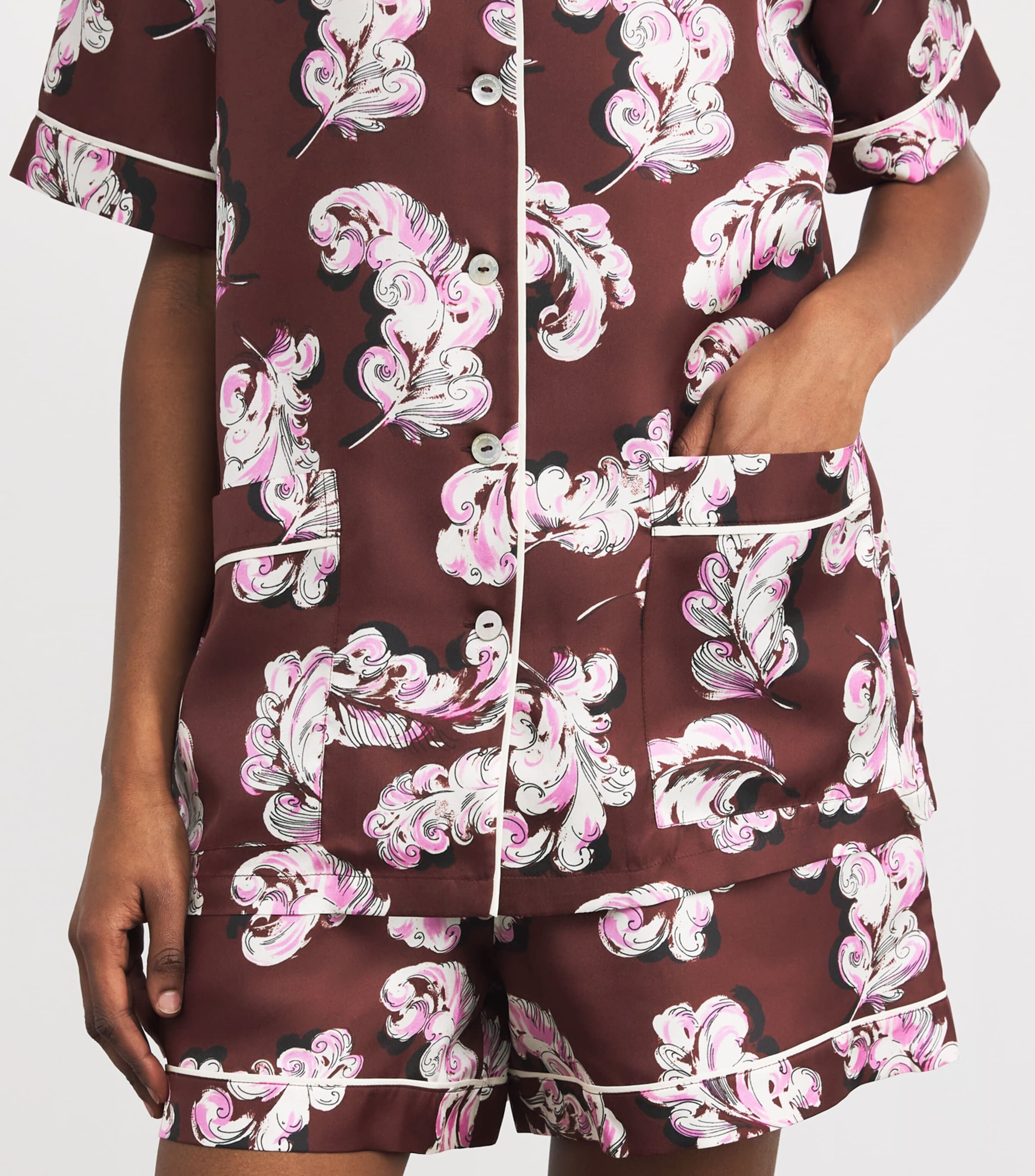 Silk Plume Ingo Pyjama Set BOUDOIR Image 4