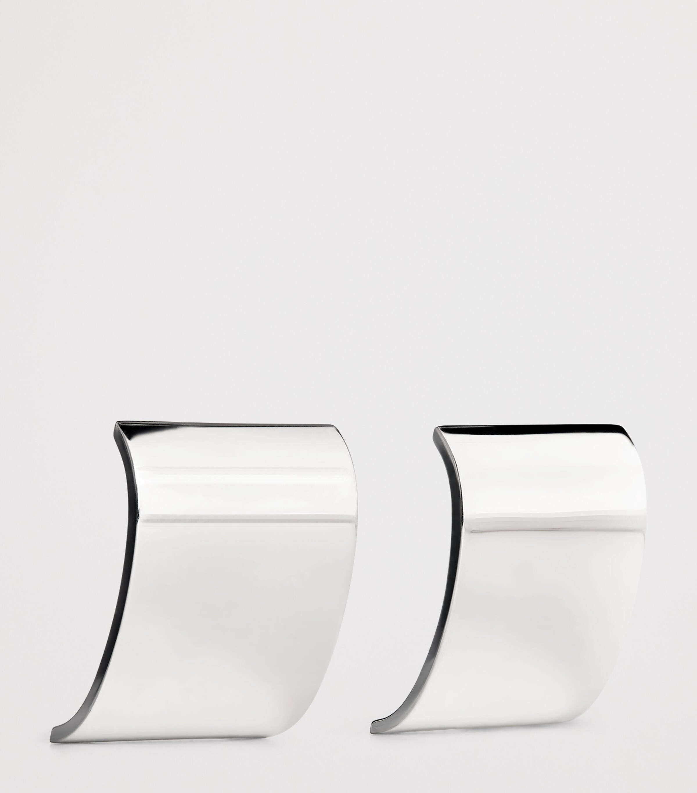 LIÉ STUDIO Sterling Silver Square Sonya Earrings Silver Image 3