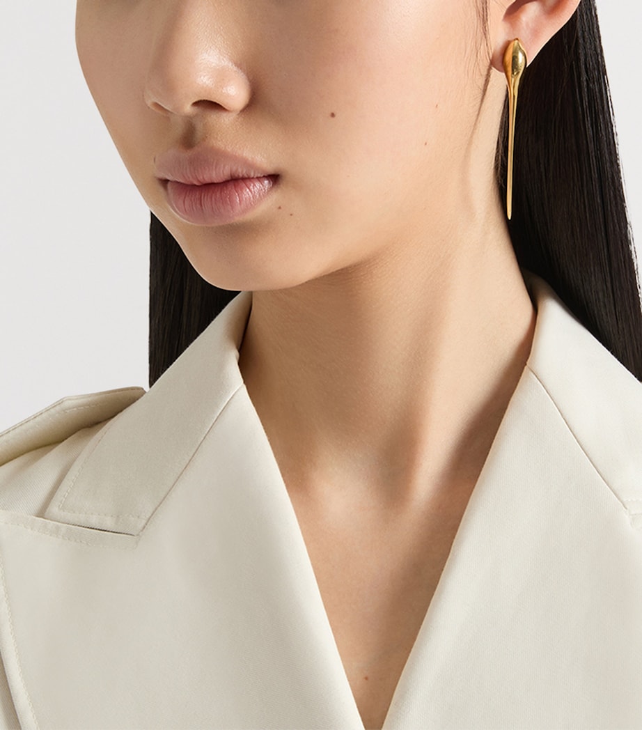 Maple Seed Earrings GOLDEN YELLOW Image 4