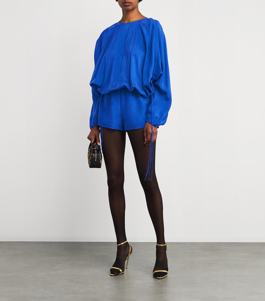 Silk Parachute Jumpsuit YVES BLUE Image 2