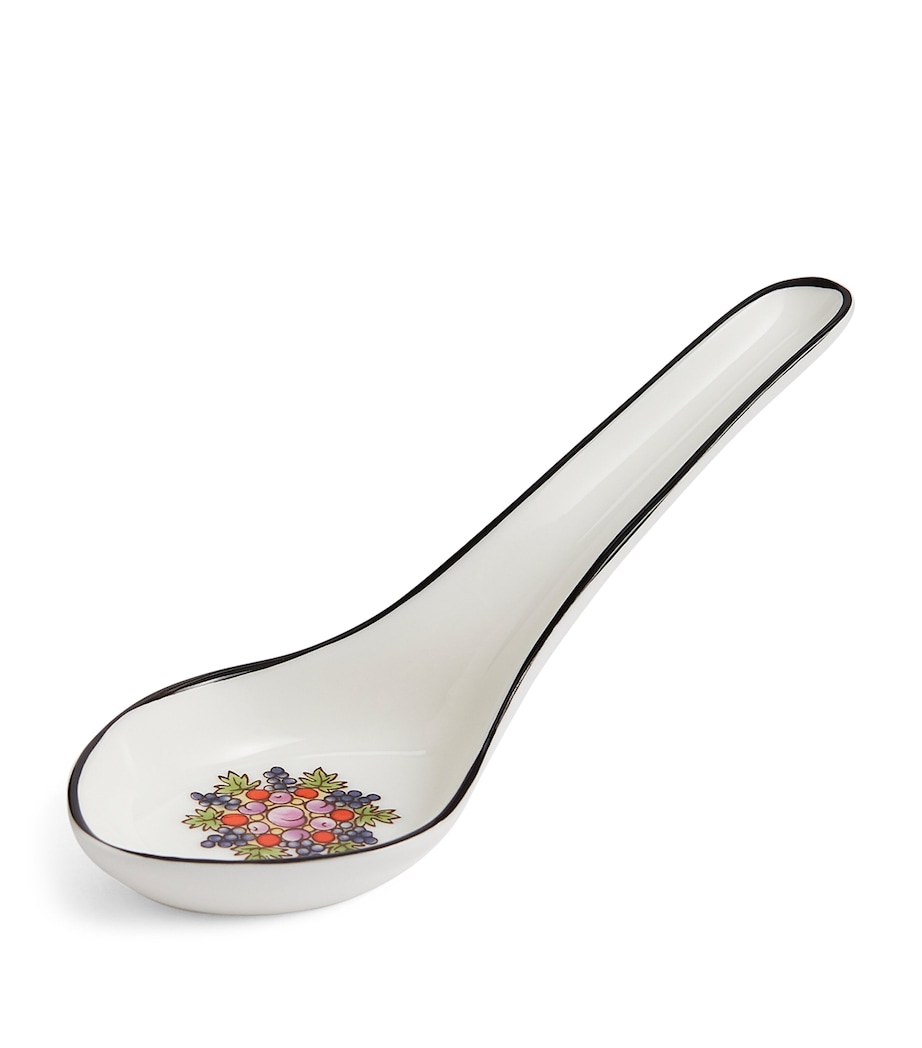 Wedgwood Set of 2 Florentine Turquoise Soup Spoons Blue Image 2