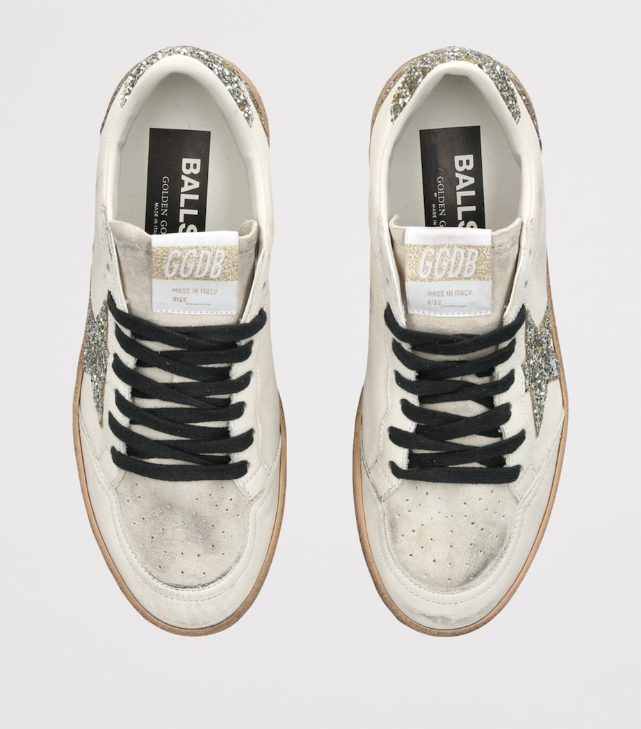 Suede Ball Star Sneakers WHITE/COMB Image 4