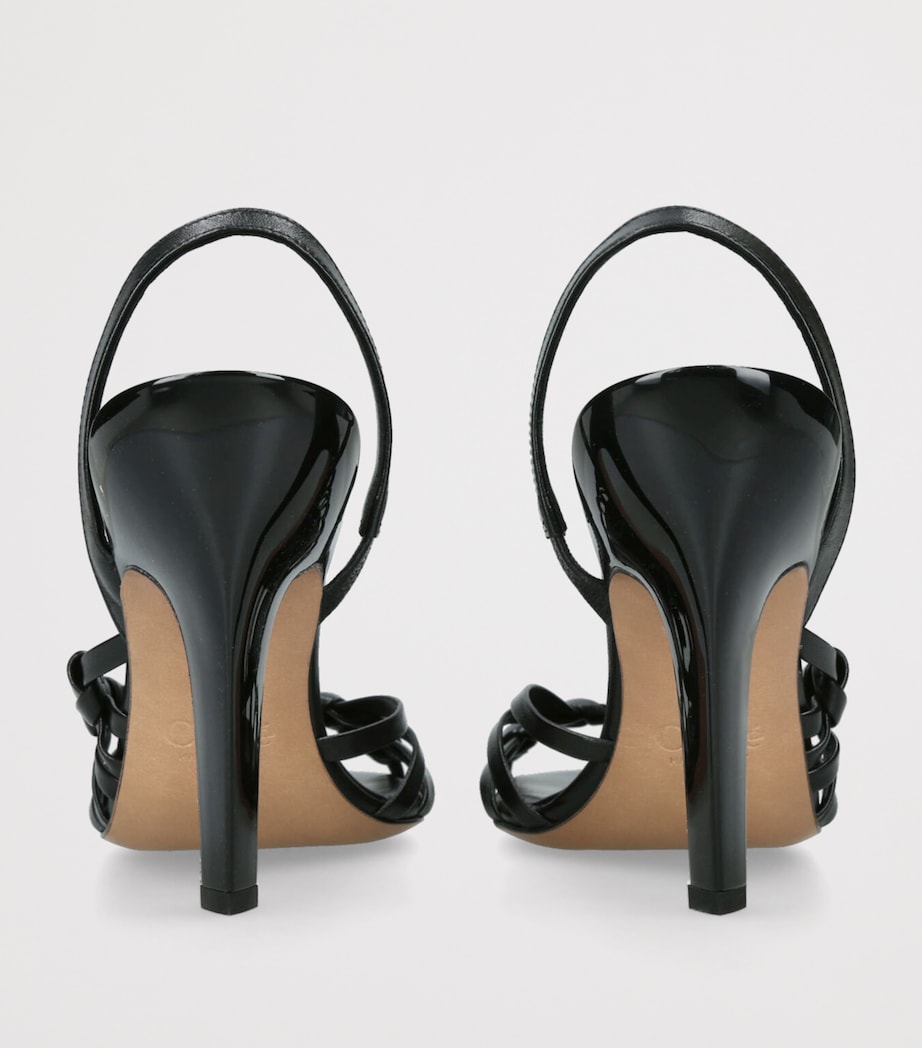 Chloé Leather Estra Slingback Pumps 100 Black Image 2