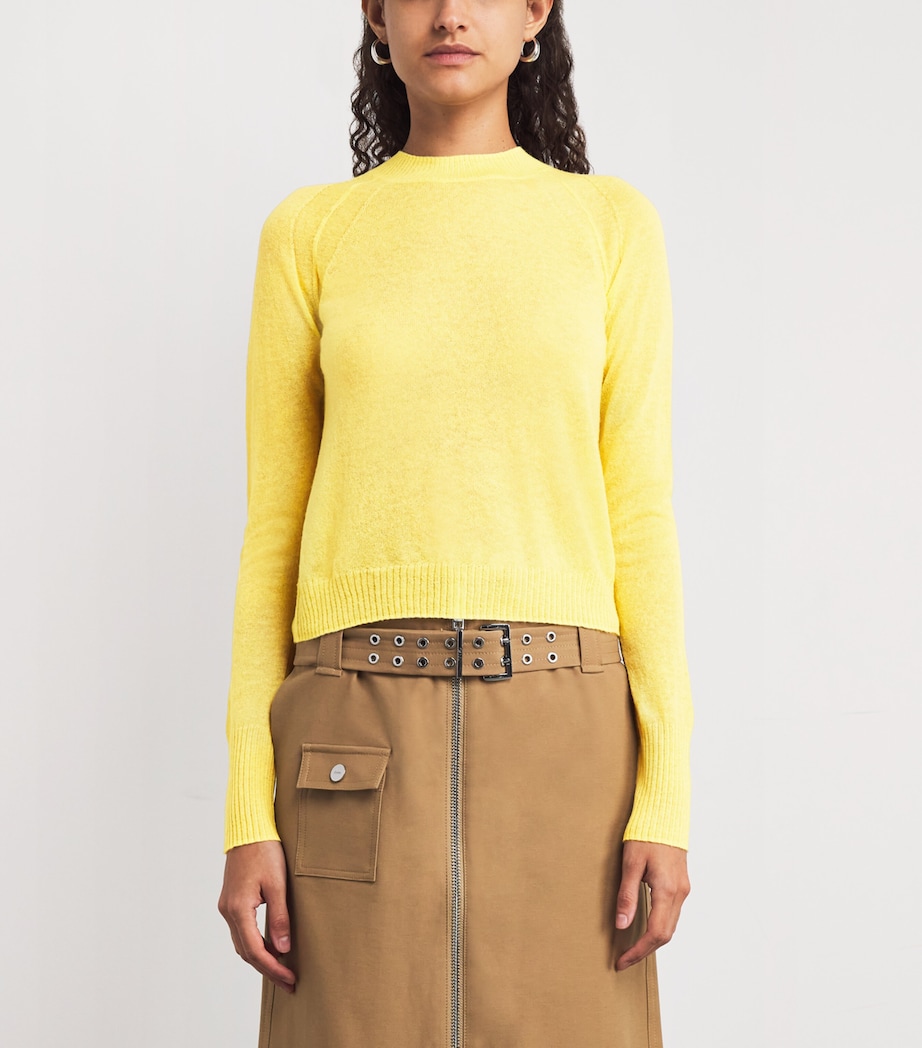 Wool-Blend Sweater YELLOW Image 3
