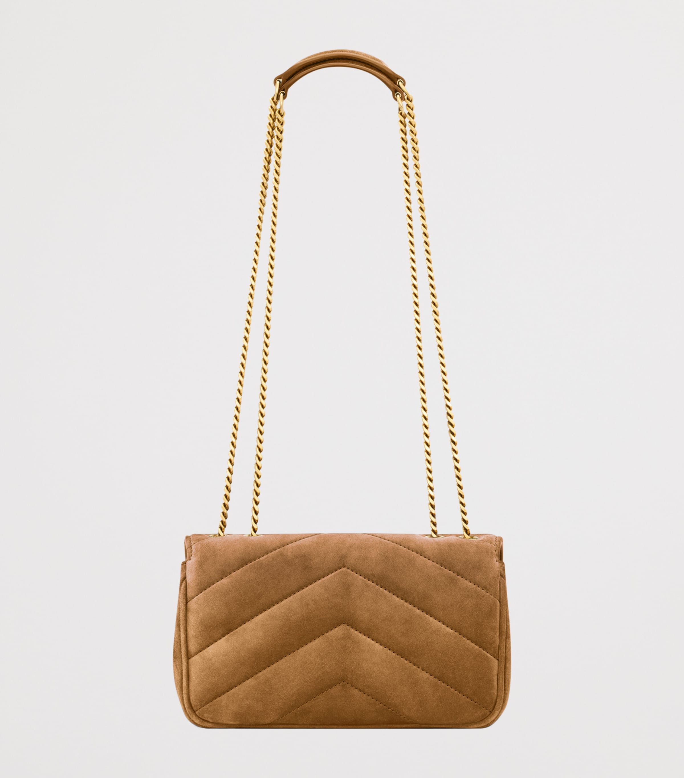 Saint Laurent Mini Suede Loulou Shoulder Bag Image 3