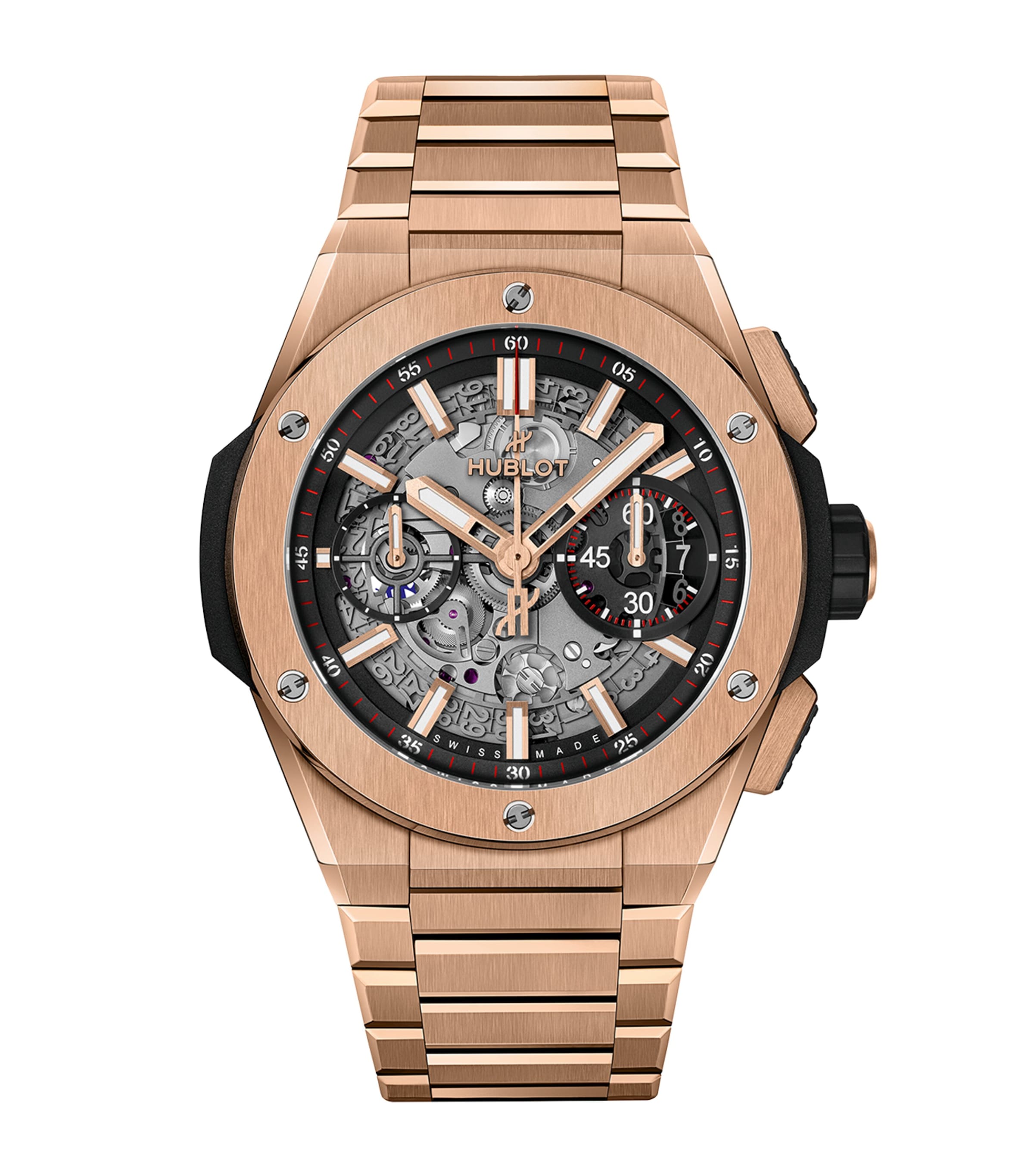 Shop Hublot Titanium Big Bang Integrated Watch In Black