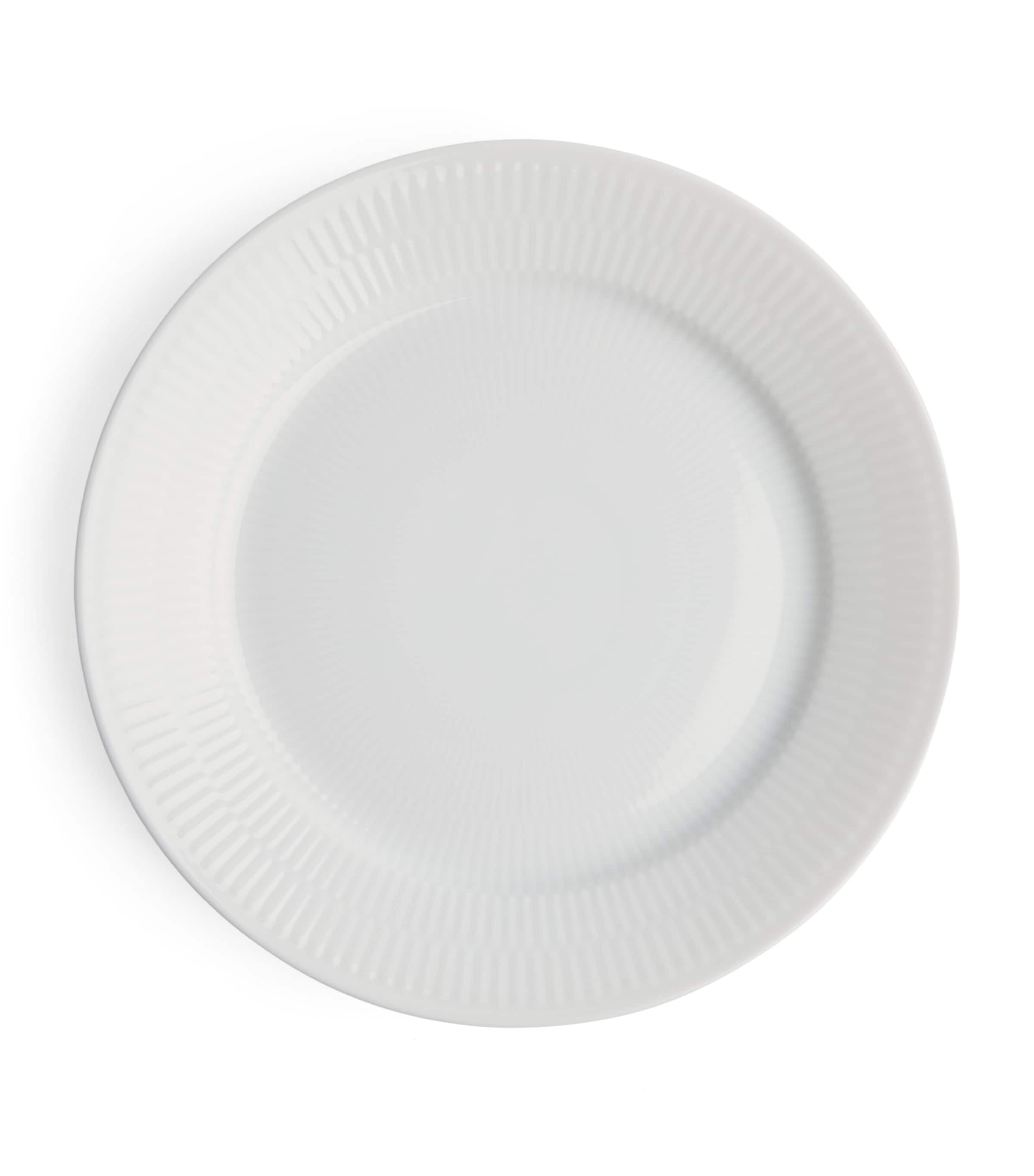 Royal Copenhagen White Fluted Plate