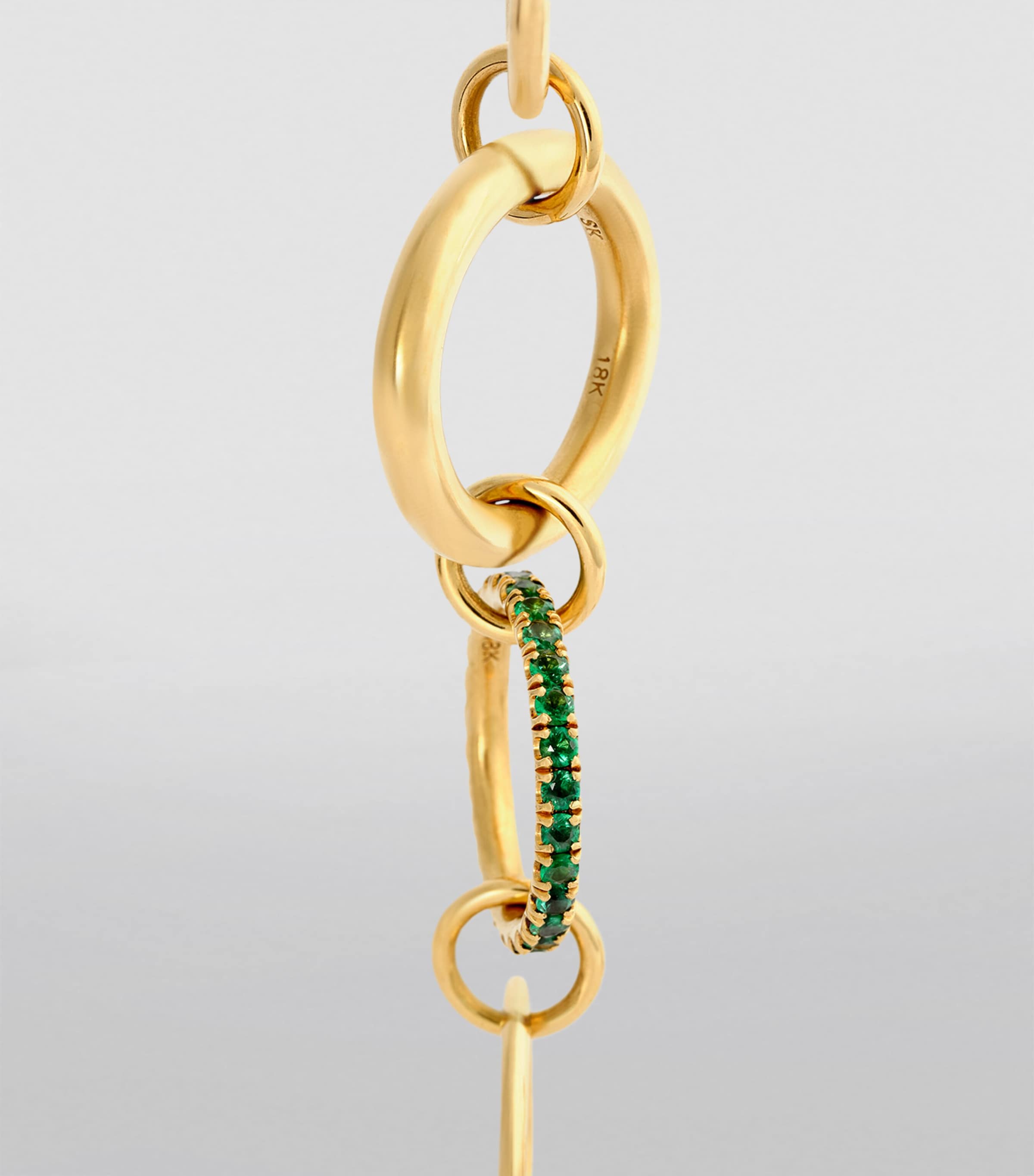 Yellow Gold and Emerald Janssen Ring YELLOW GOLD Image 3