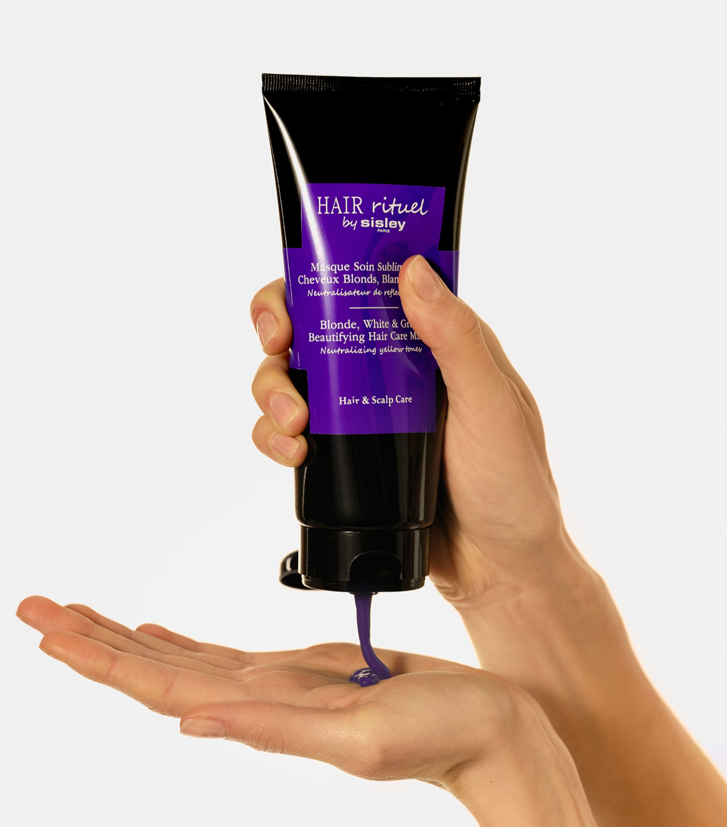 Blonde, White & Grey Beautifying Hair Care Mask (200ml) NO COLOUR Image 2