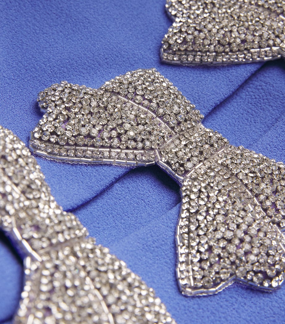 Puff-Sleeve Violetta Maxi Dress PERIWINKLE BLUE Image 5