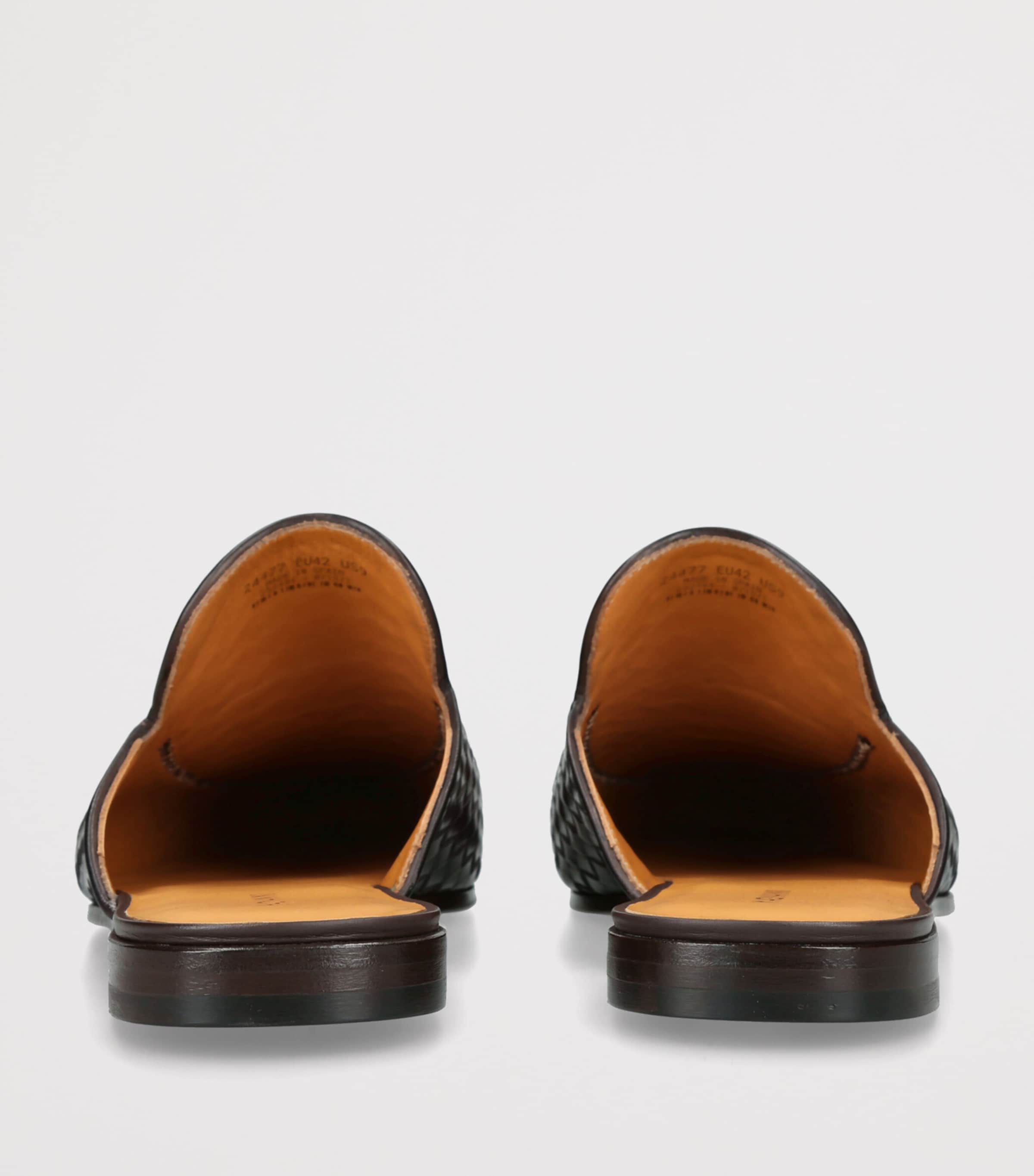 Magnanni Woven Leather Suela Slippers Brown Image 2