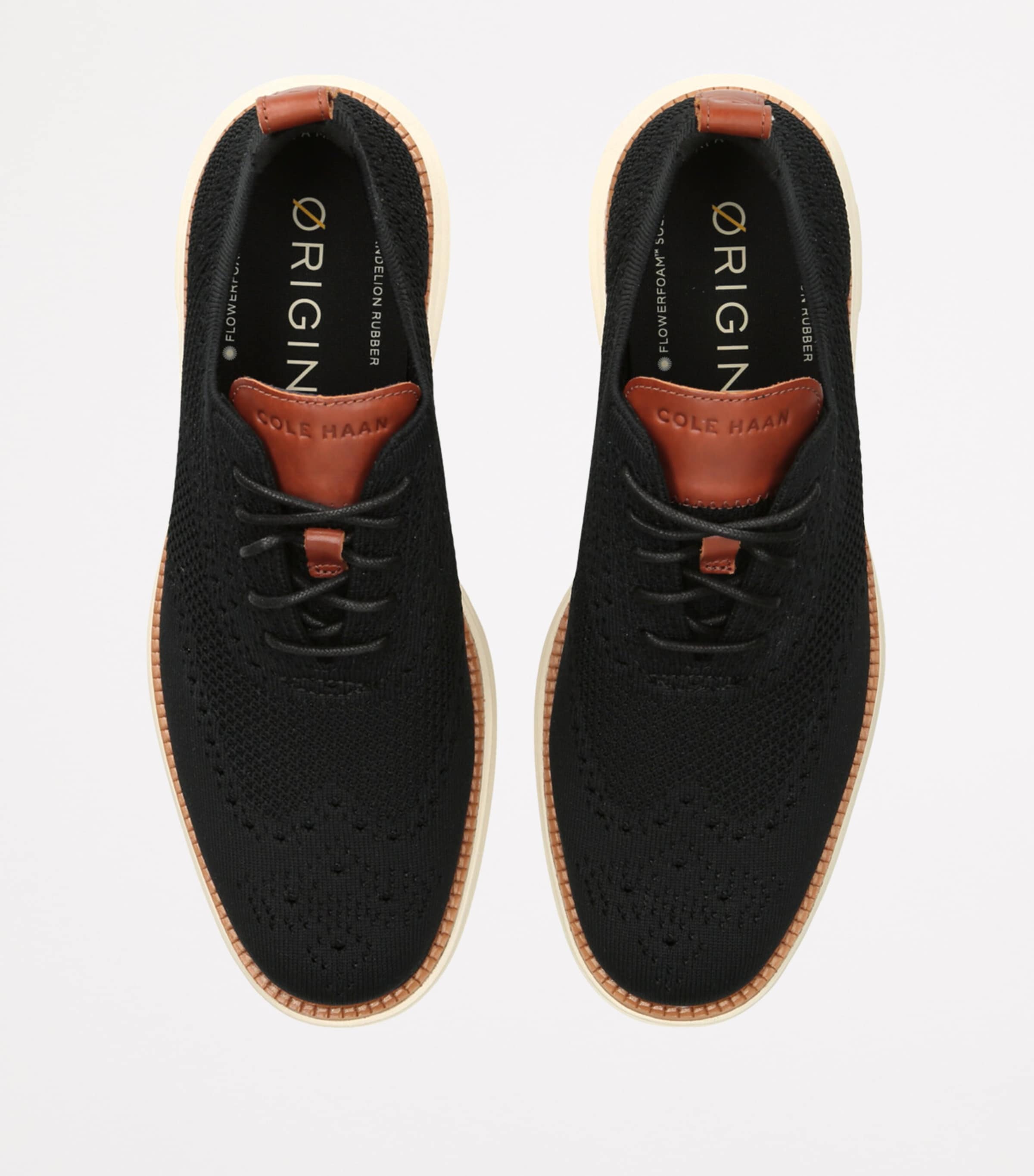 Cole Haan ØriginalGrand Remastered Stitchlite Oxford Sneakers Black Image 4