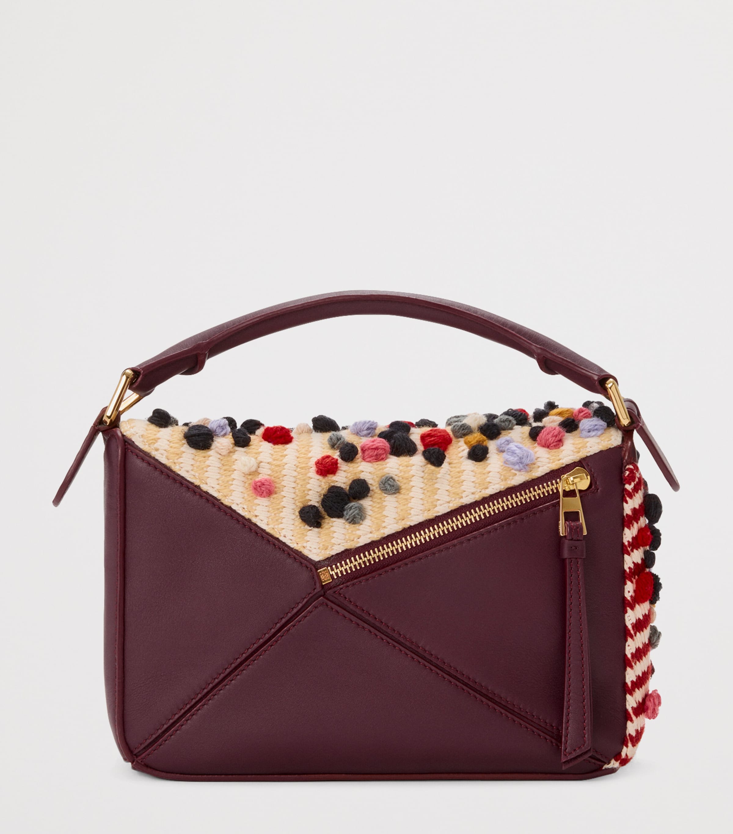 LOEWE x Albers Puzzle Top-Handle Bag Natural/multicolor Image 4