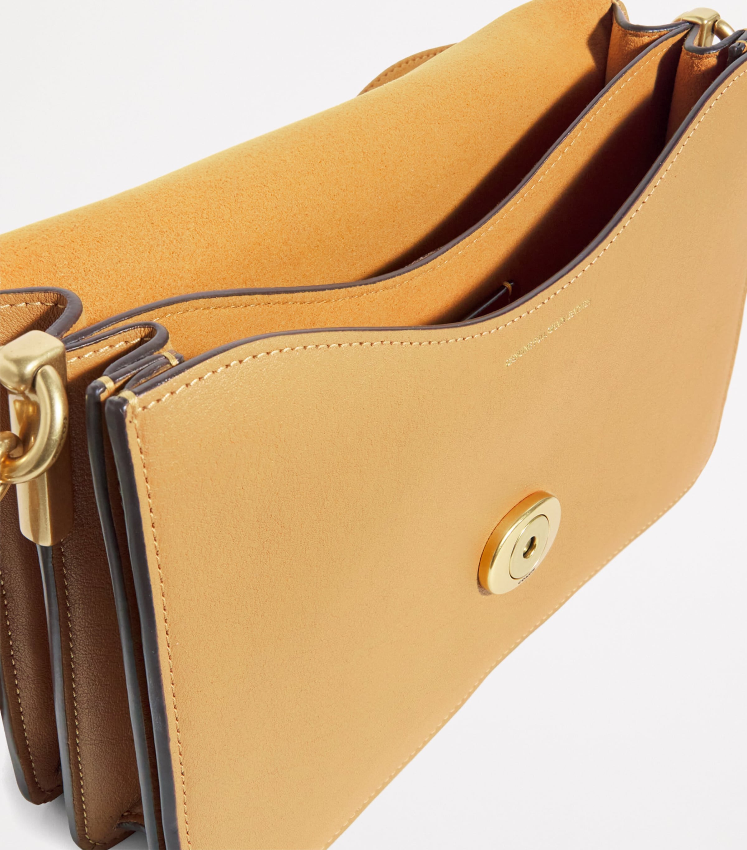 Coach Leather Soft Tabby Shoulder Bag Brown Image 3