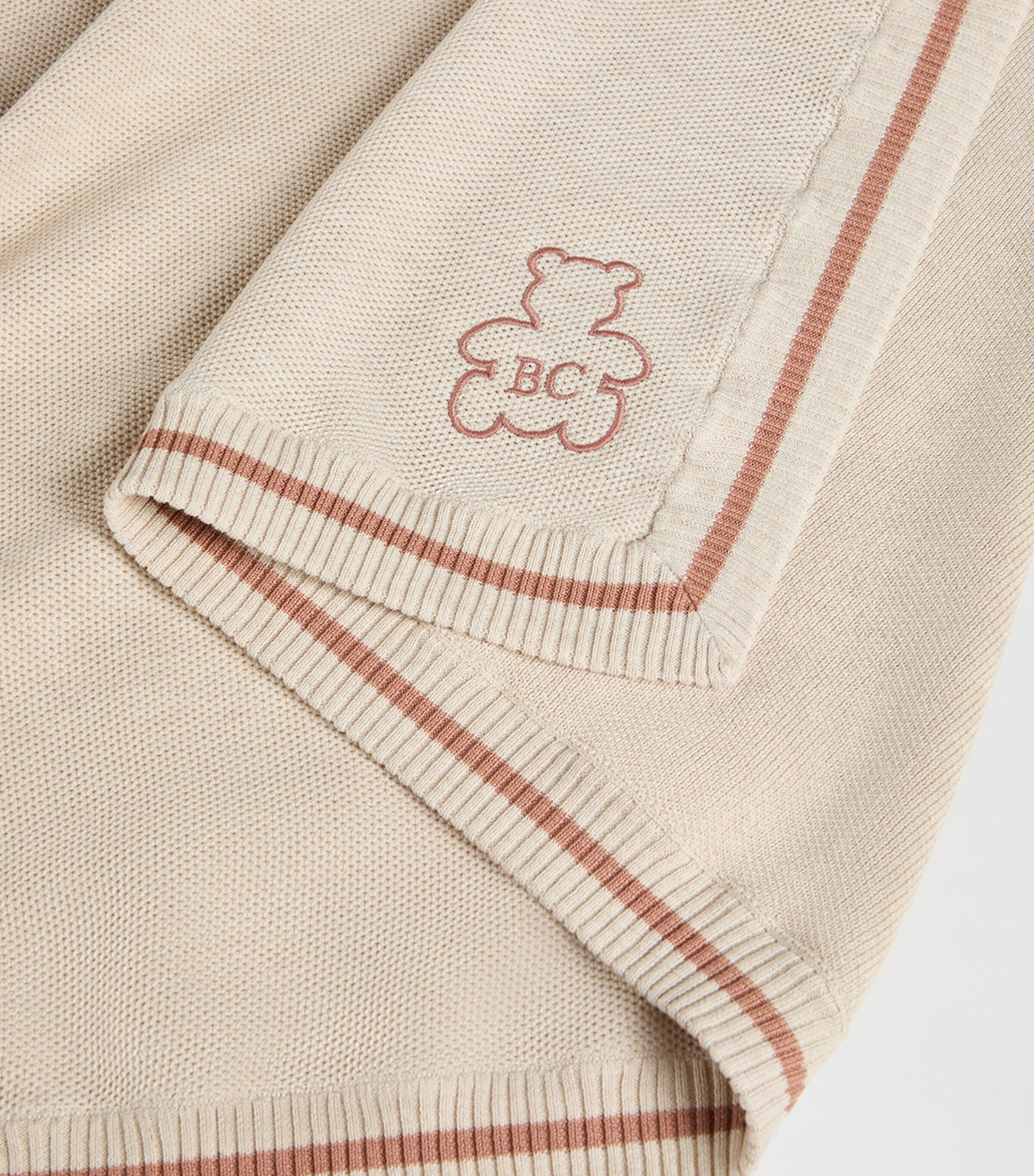 Brunello Cucinelli Kids Cotton Blanket Image 3