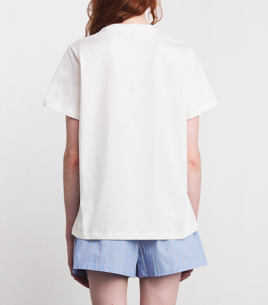 Organic Cotton Grapes T-Shirt 135 EGRET Image 4