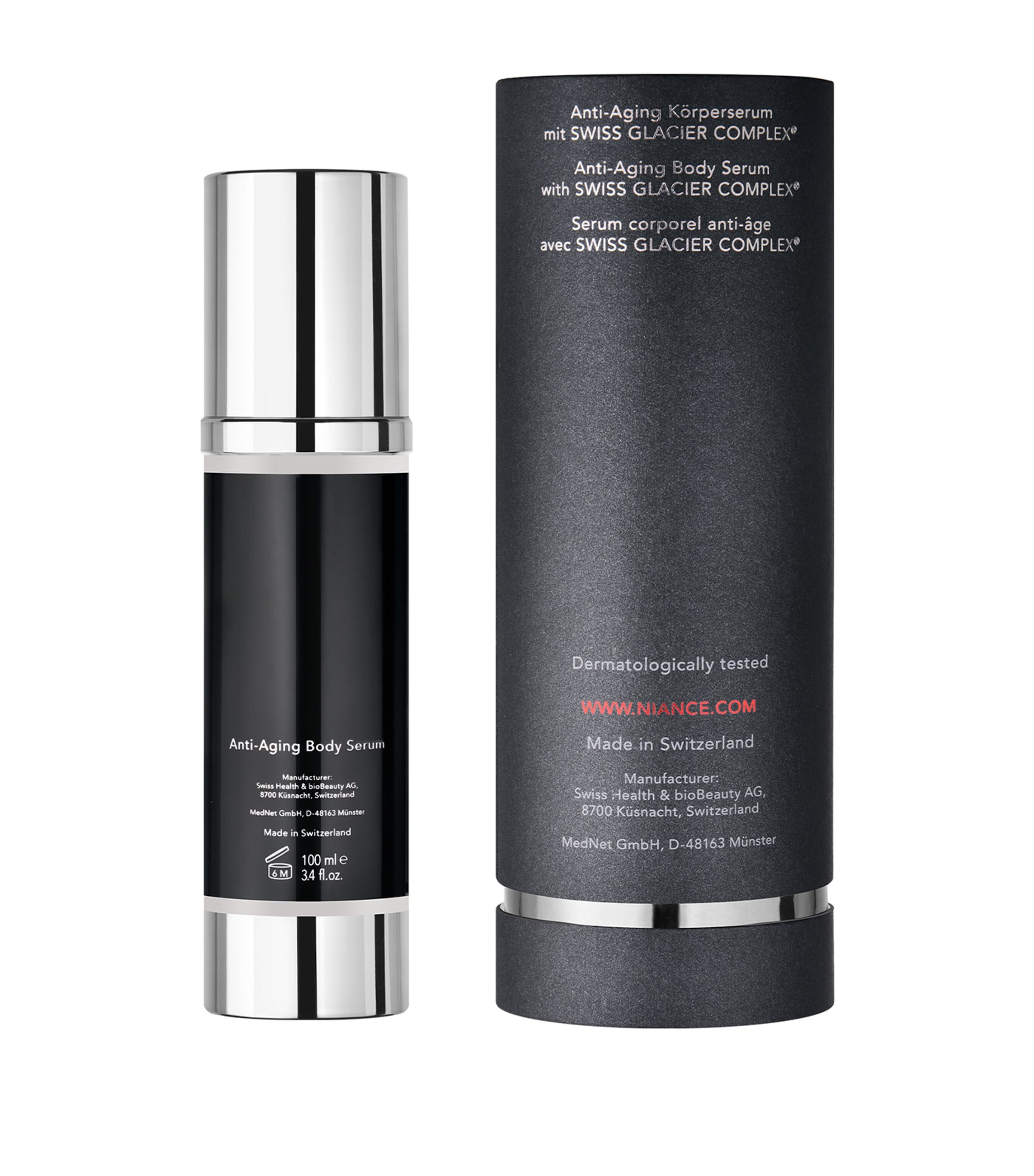 NIANCE SWITZERLAND Premium Glacier Body Serum (100ml) Image 5