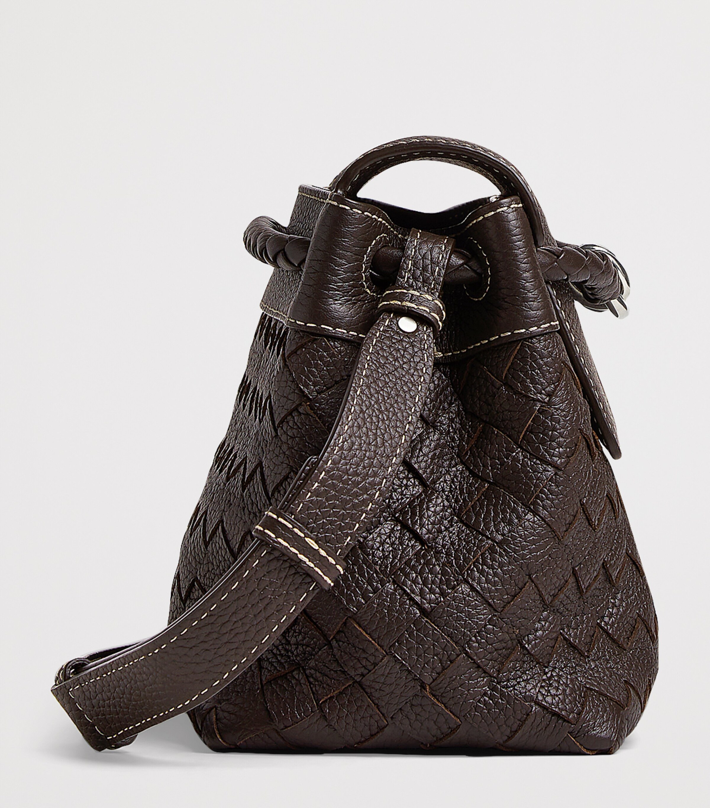 Small Leather Andiamo Messenger Bag 2180 Image 3