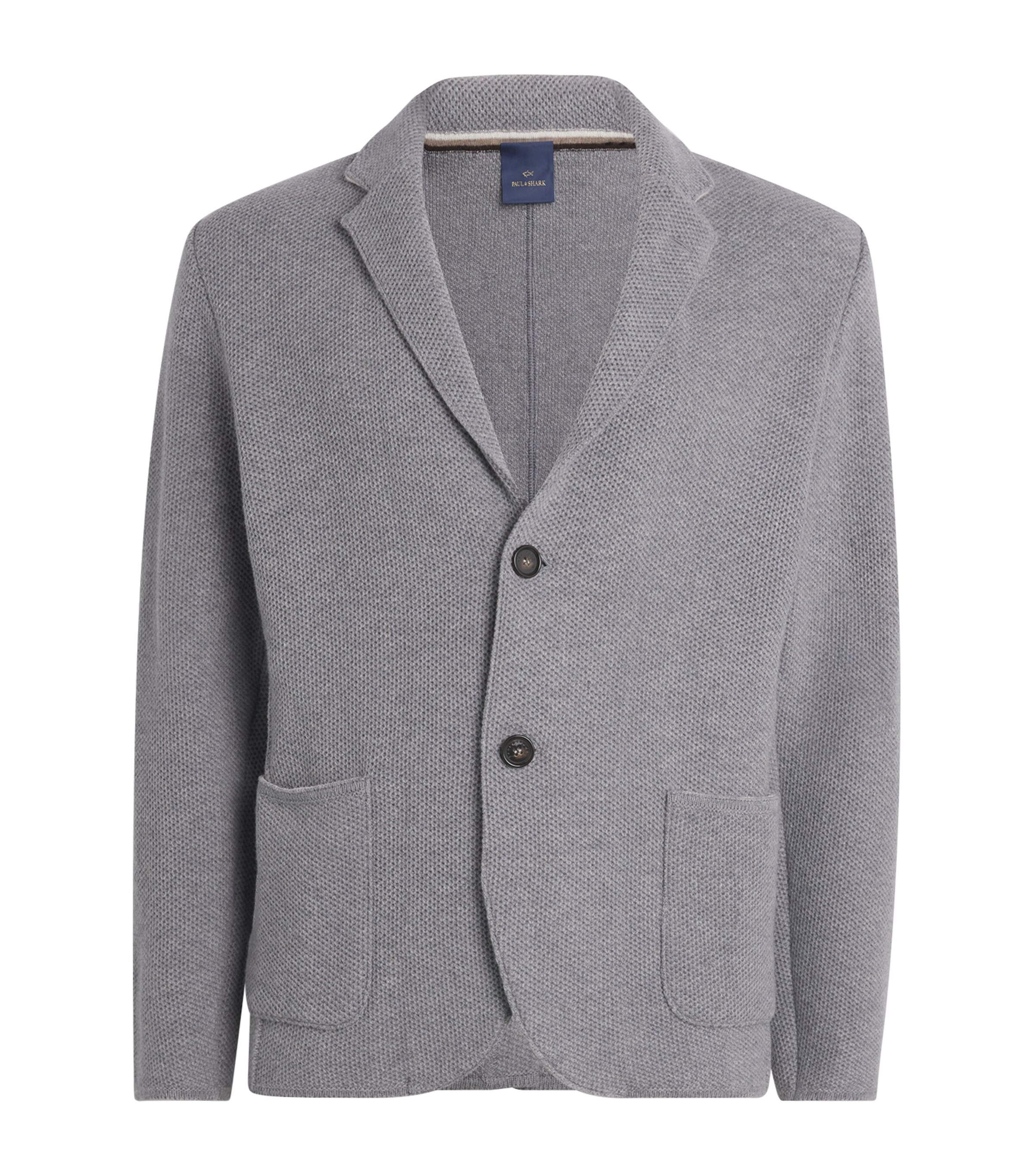 Paul & Shark Wool Blazer In Gray