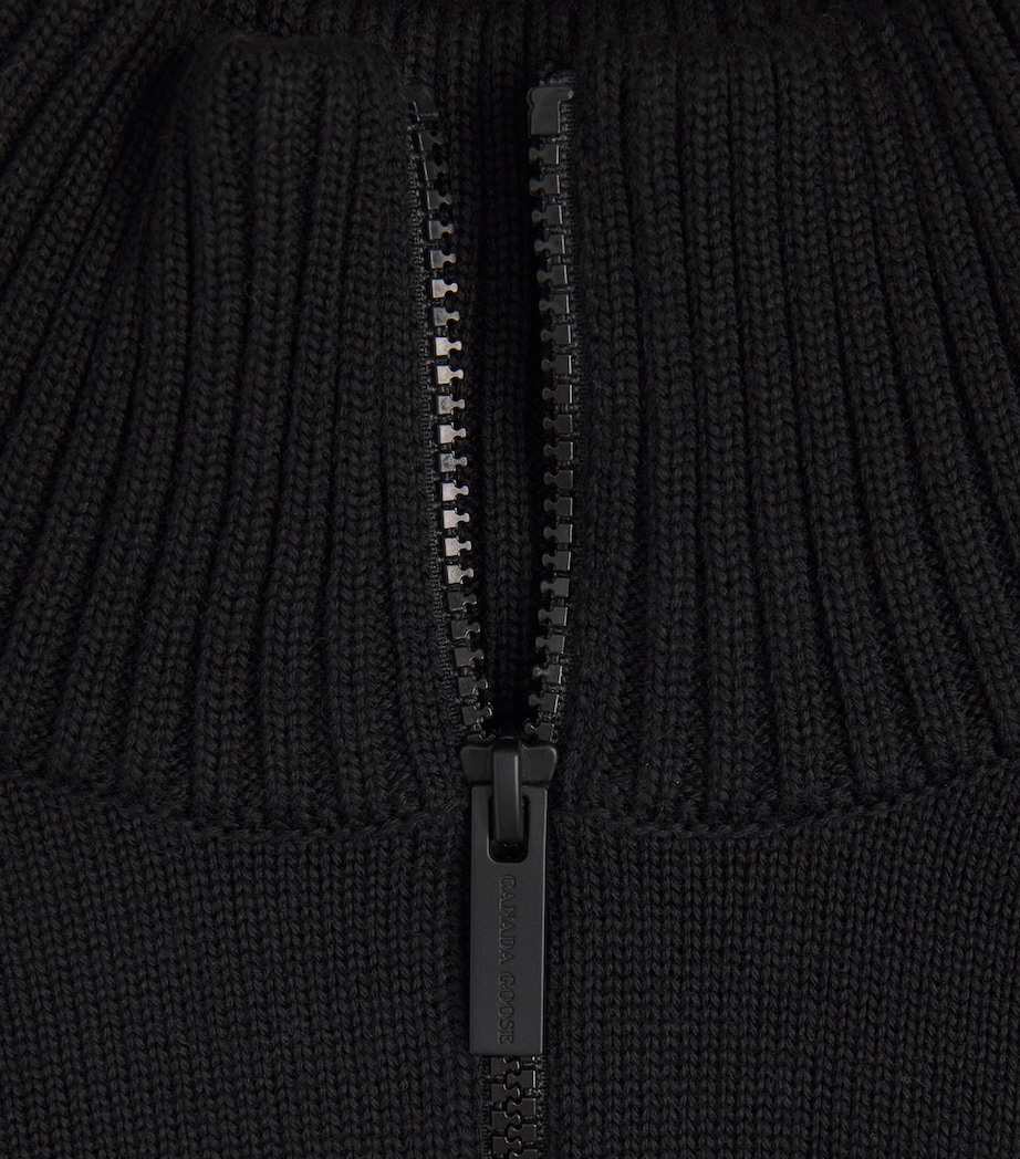 Rosseau Quarter-Zip Sweater BLACK 9061 Image 5
