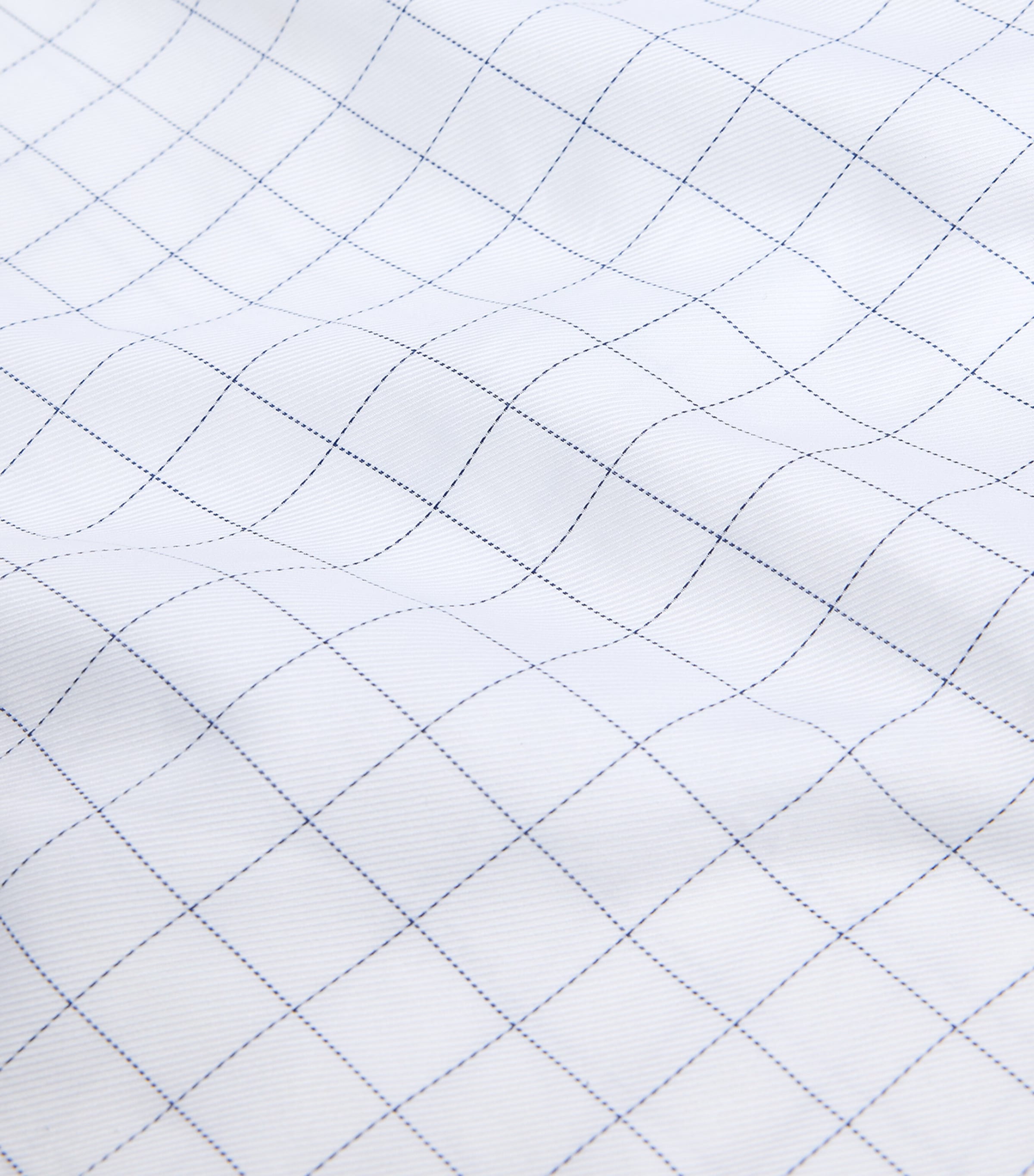 Dunhill Mens Cotton Check Shirt Image 6