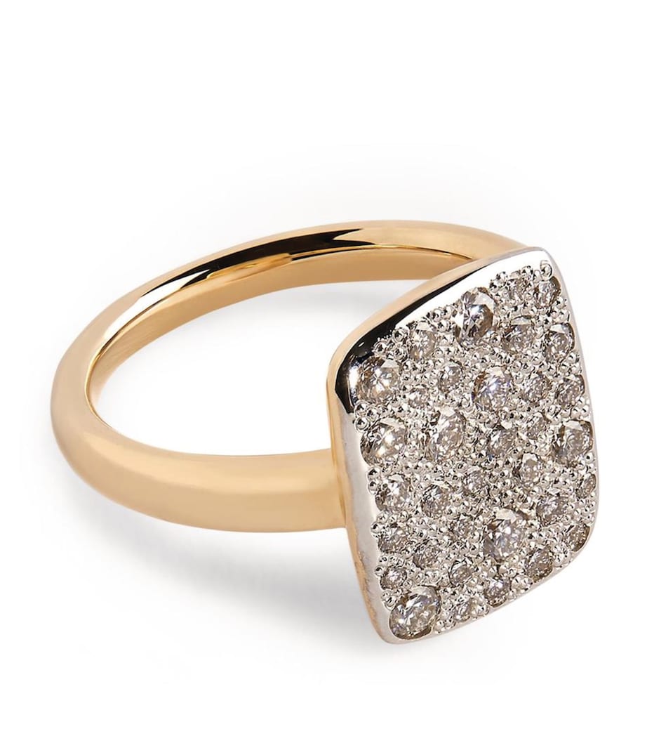 Rose Gold and Diamond Sabbia Ring DB000 Image 1