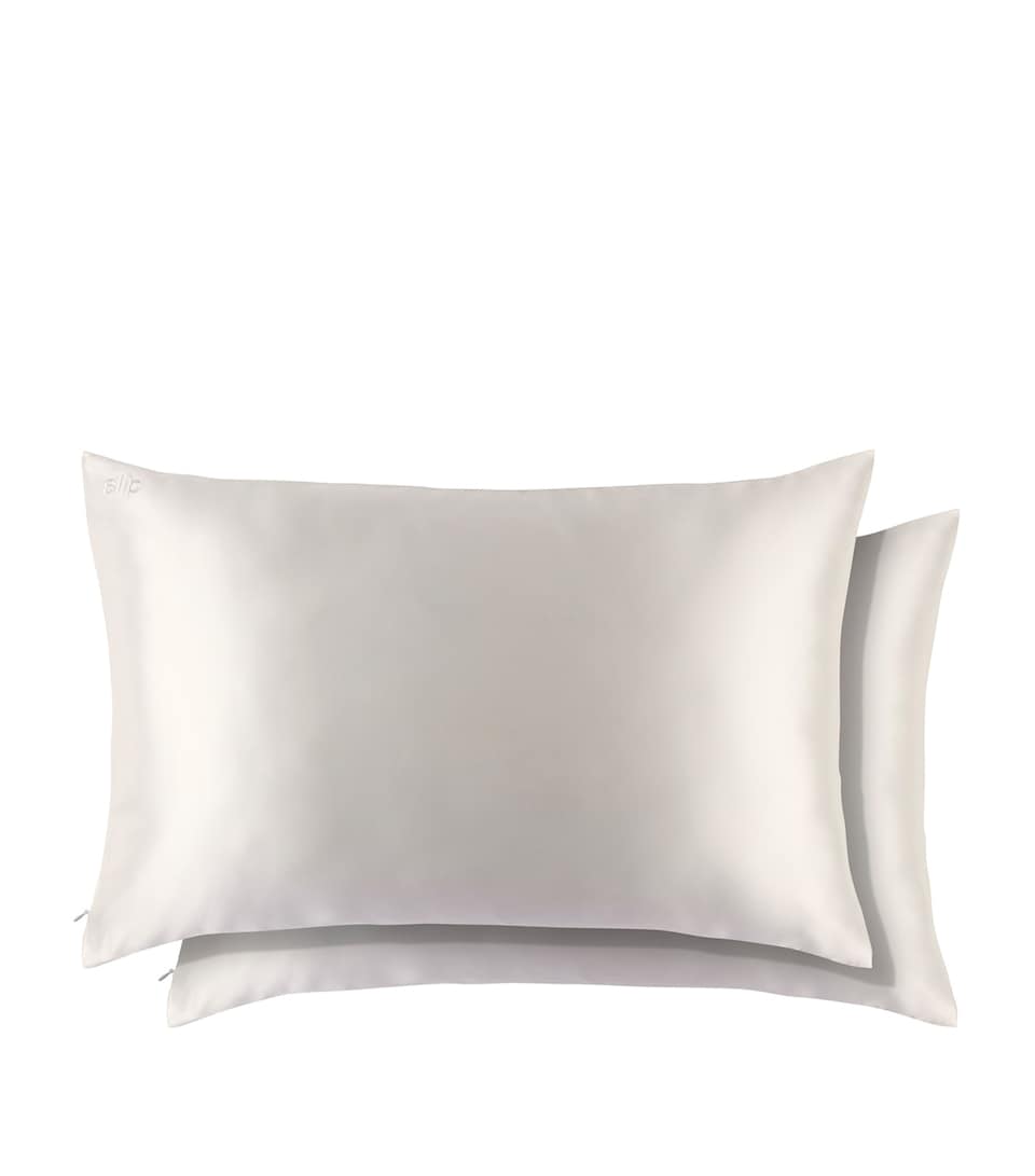 Slip Silk Queen Pillowcase (Set of 2) White