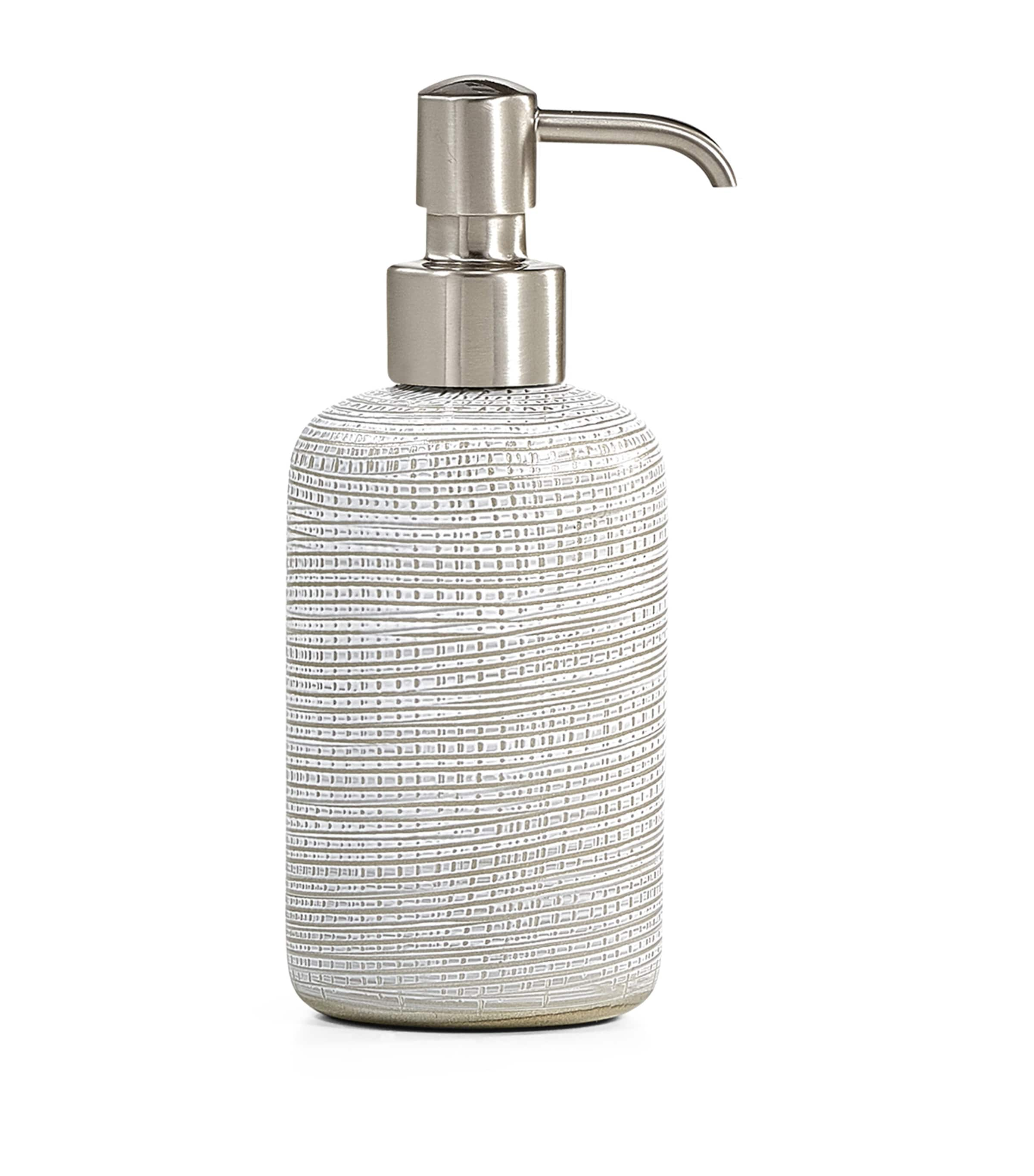 Shop Labrazel Woven Soap Dispenser In Ivory