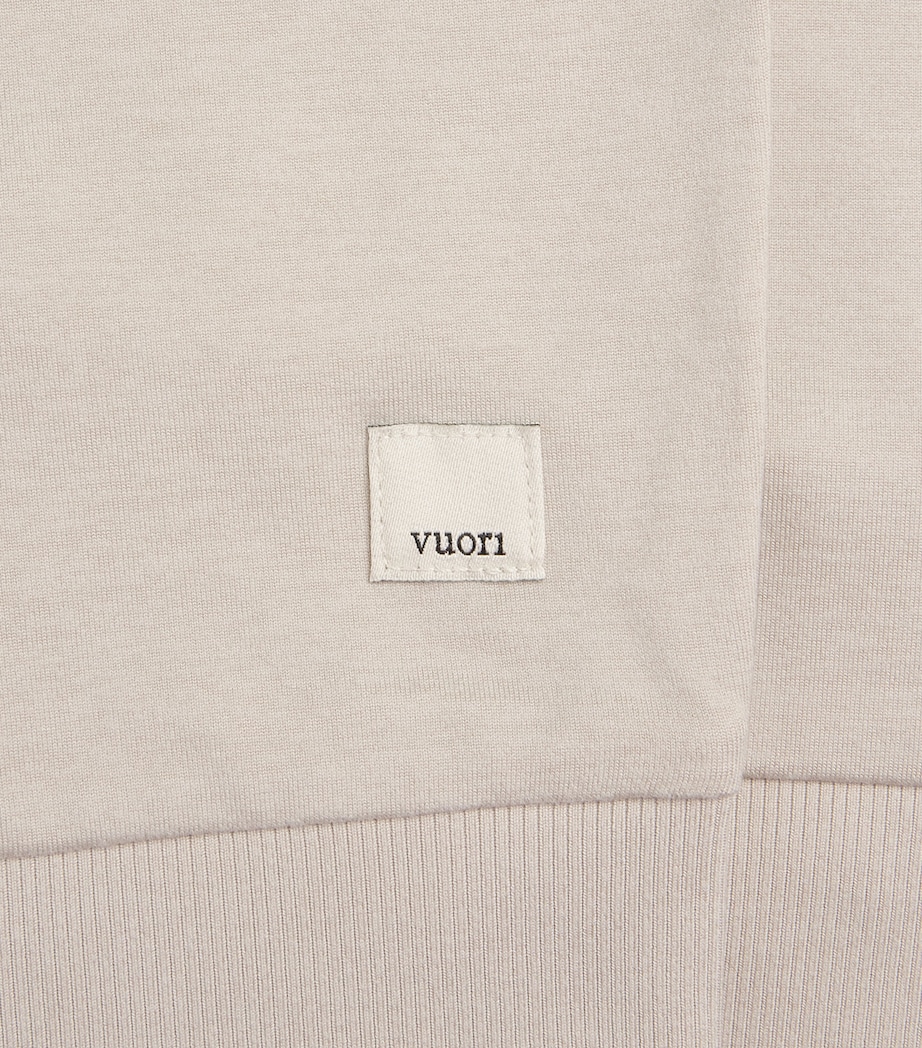 Long-Sleeve Halo Sweatshirt HEE ECRU HEATHE Image 5