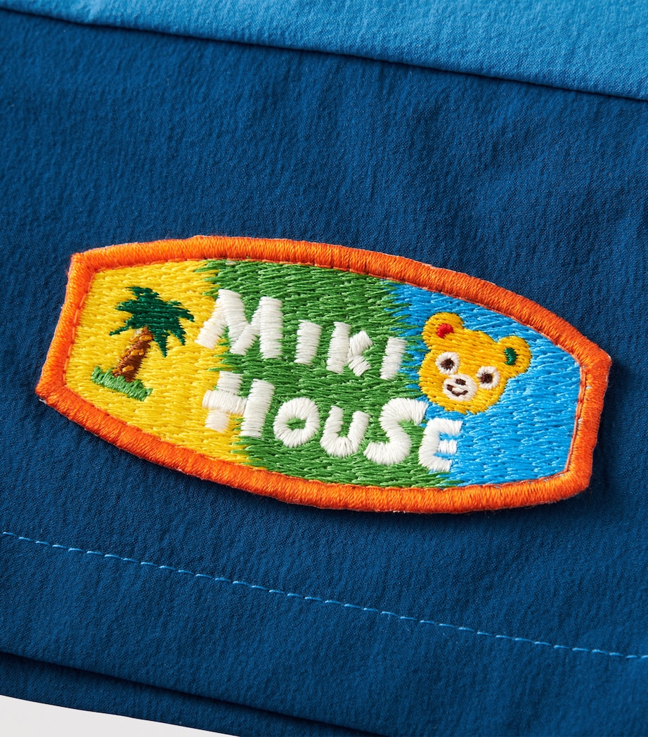 Miki House Logo Patch Shorts (2-4 Years) Image 7