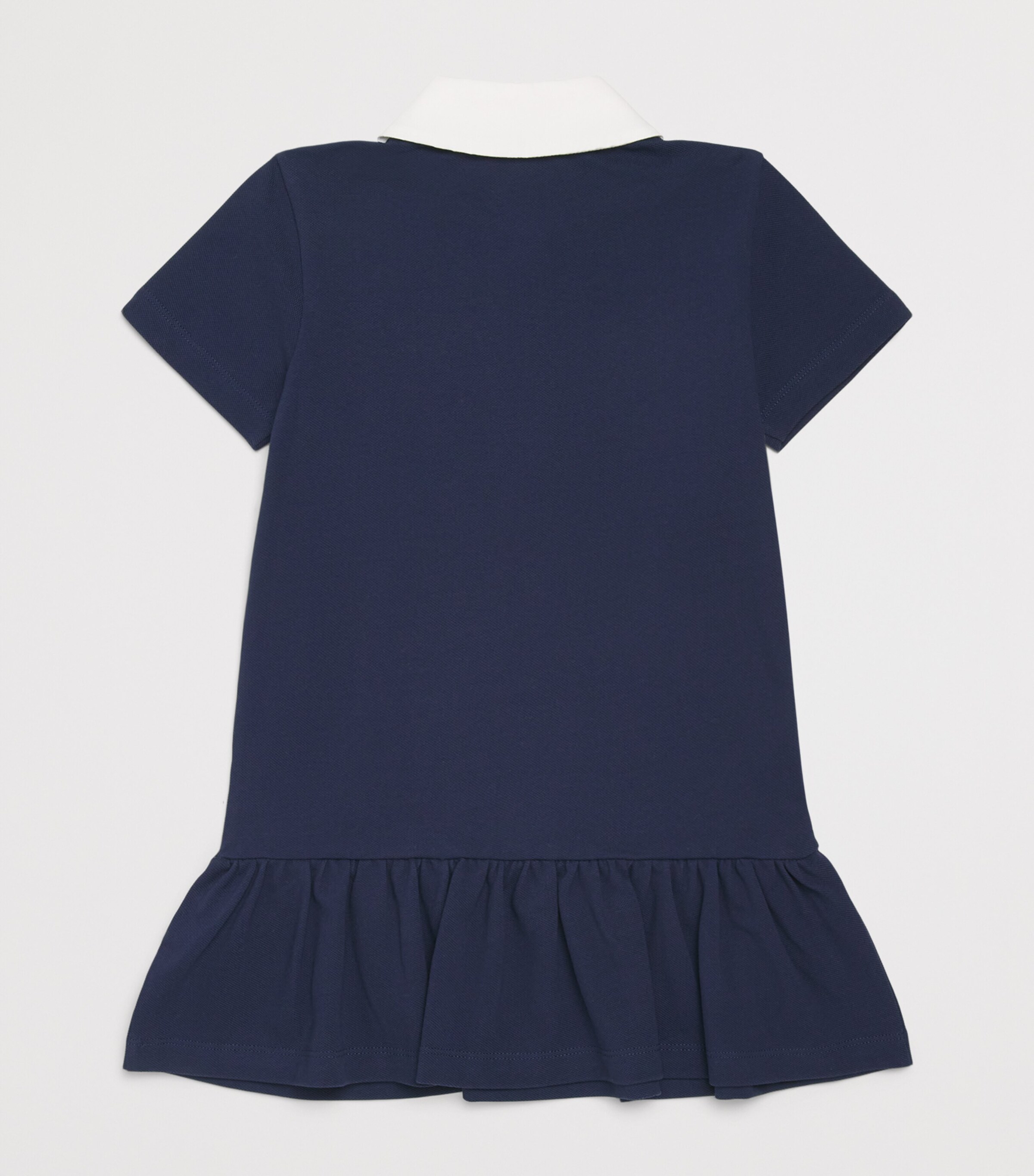 Balmain Kids Cotton Jersey Dress (4-14 Years) Blue/white Image 2
