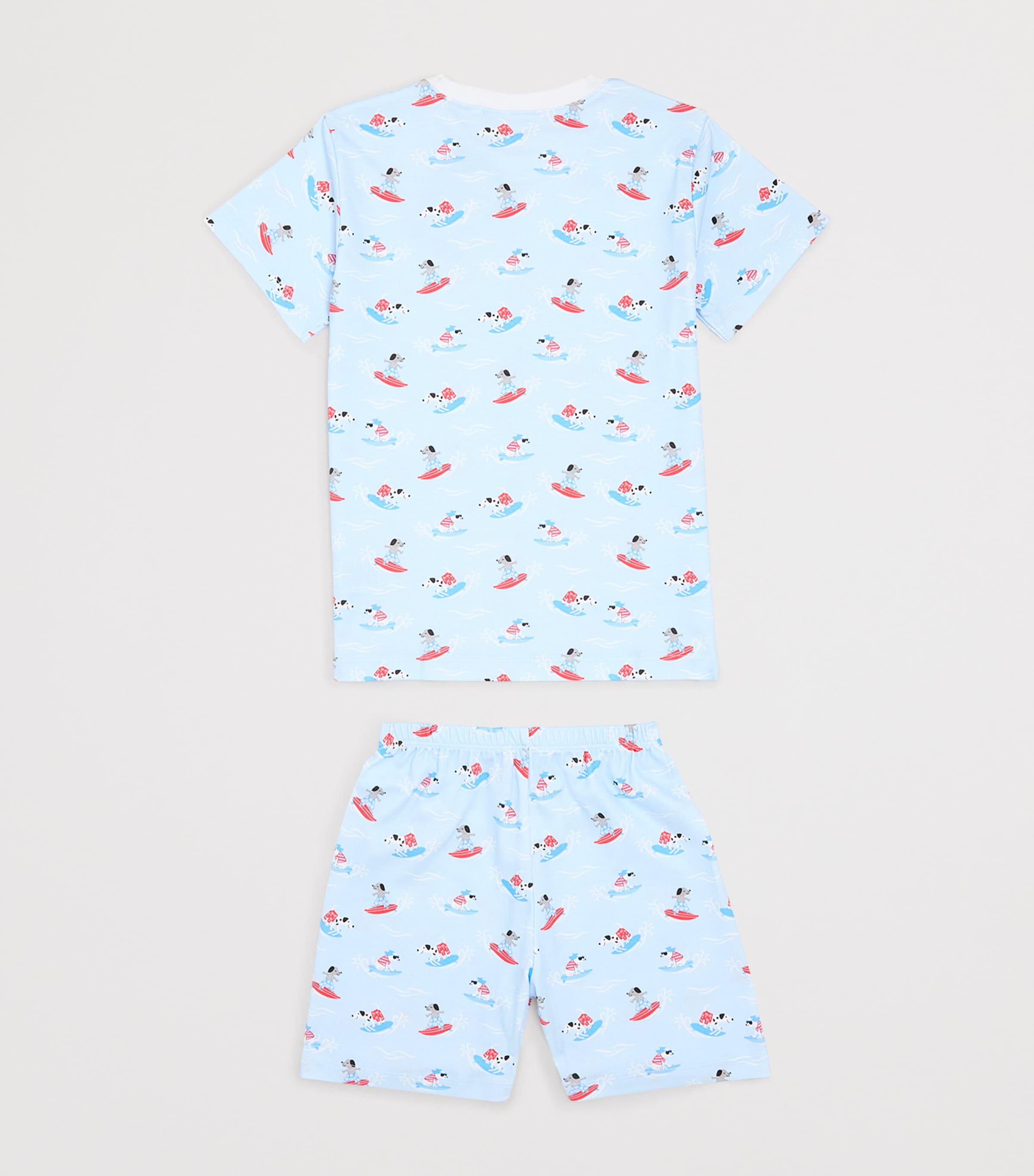 Kissy Kissy Pima Cotton Beach Pups Pyjama Top  (2-6 Years) Beach Pups Image 2