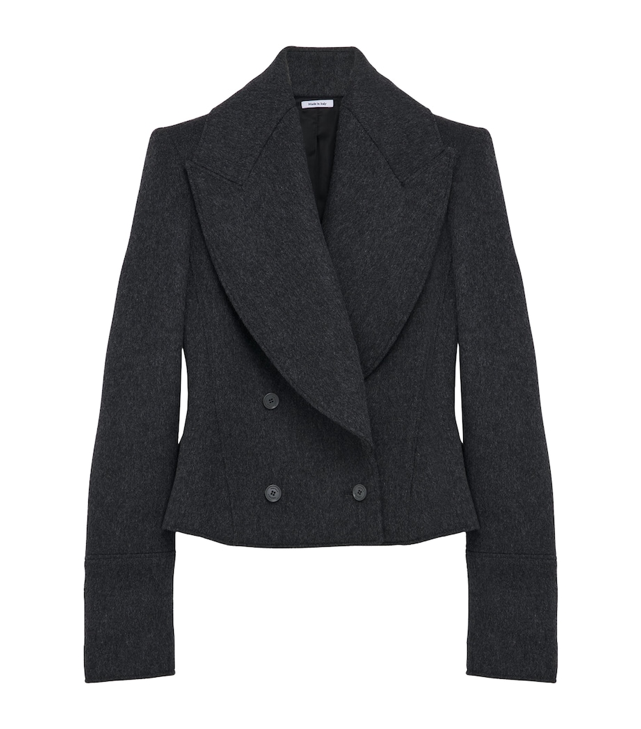 Wool Double-Breasted Coat 1021 Image 1