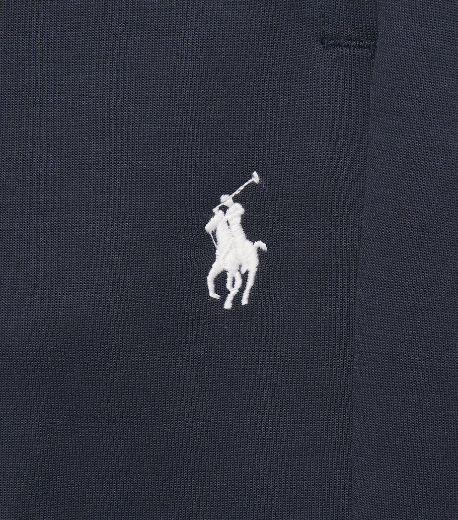 Polo Ralph Lauren Mens Pintuck Polo Pony Sweatpants Aviator Navy Image 6