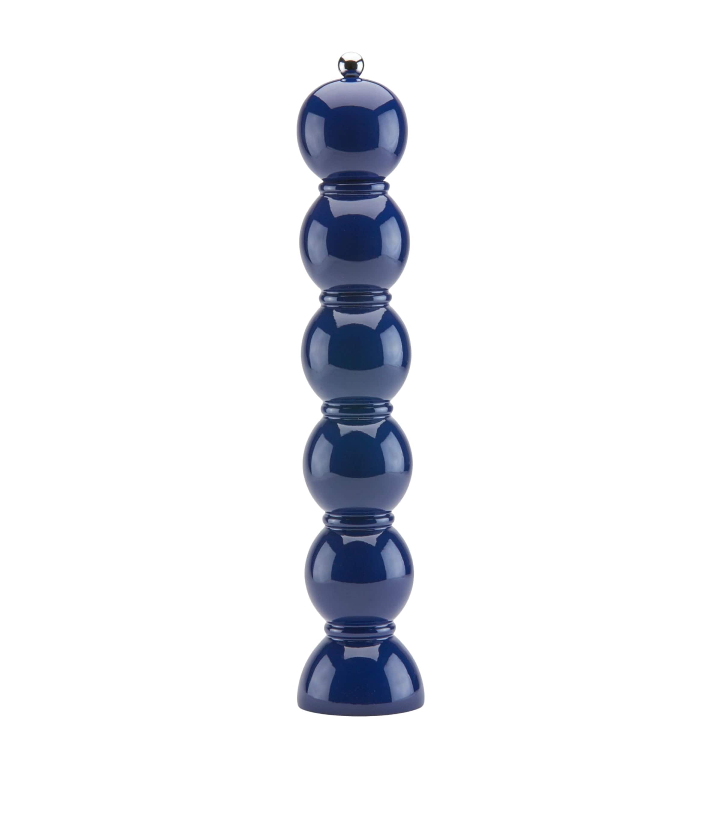 Addison Ross Large Bobbin Salt or Pepper Mill Blue Image 1