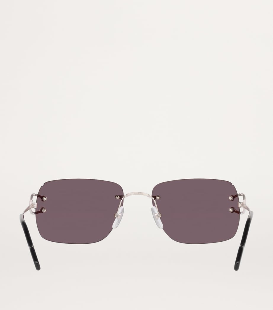 Rectangular Sunglasses 4100V1 Image 4